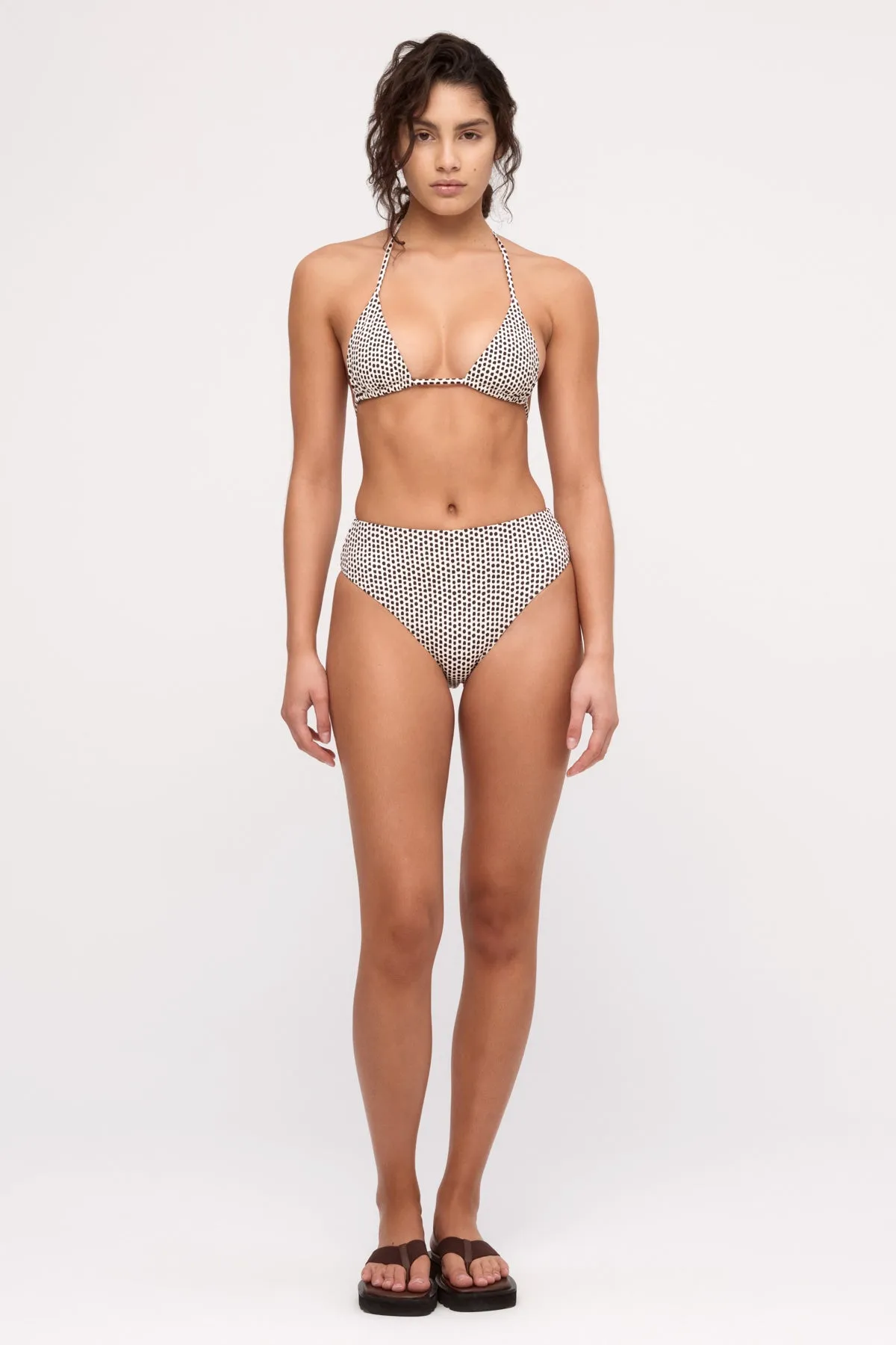 Reversible Waisted Full Brief - Natural Spot sold by Zulu and Zephyr product image thumbnail 3