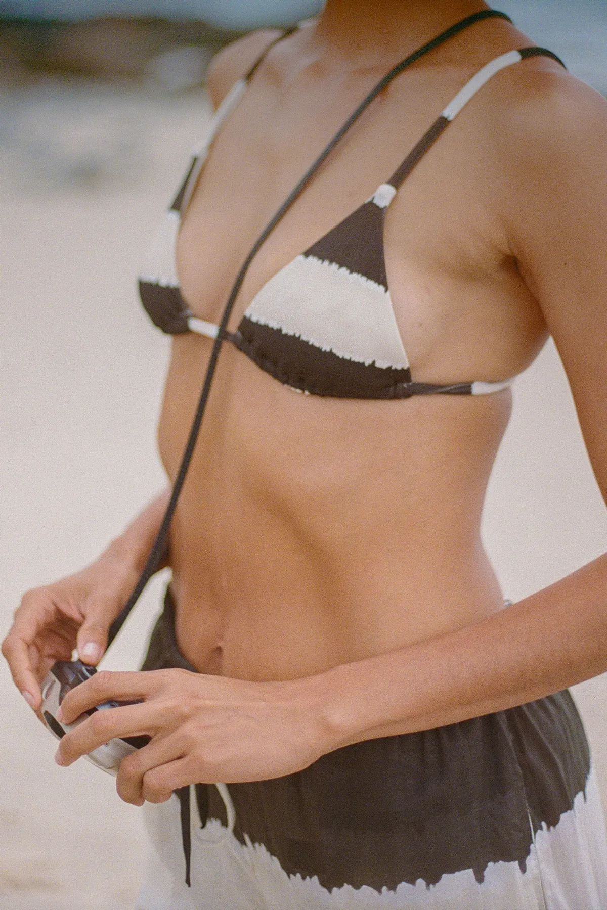 Triangle Top - Tie Dye Stripe sold by Zulu and Zephyr product image thumbnail 2