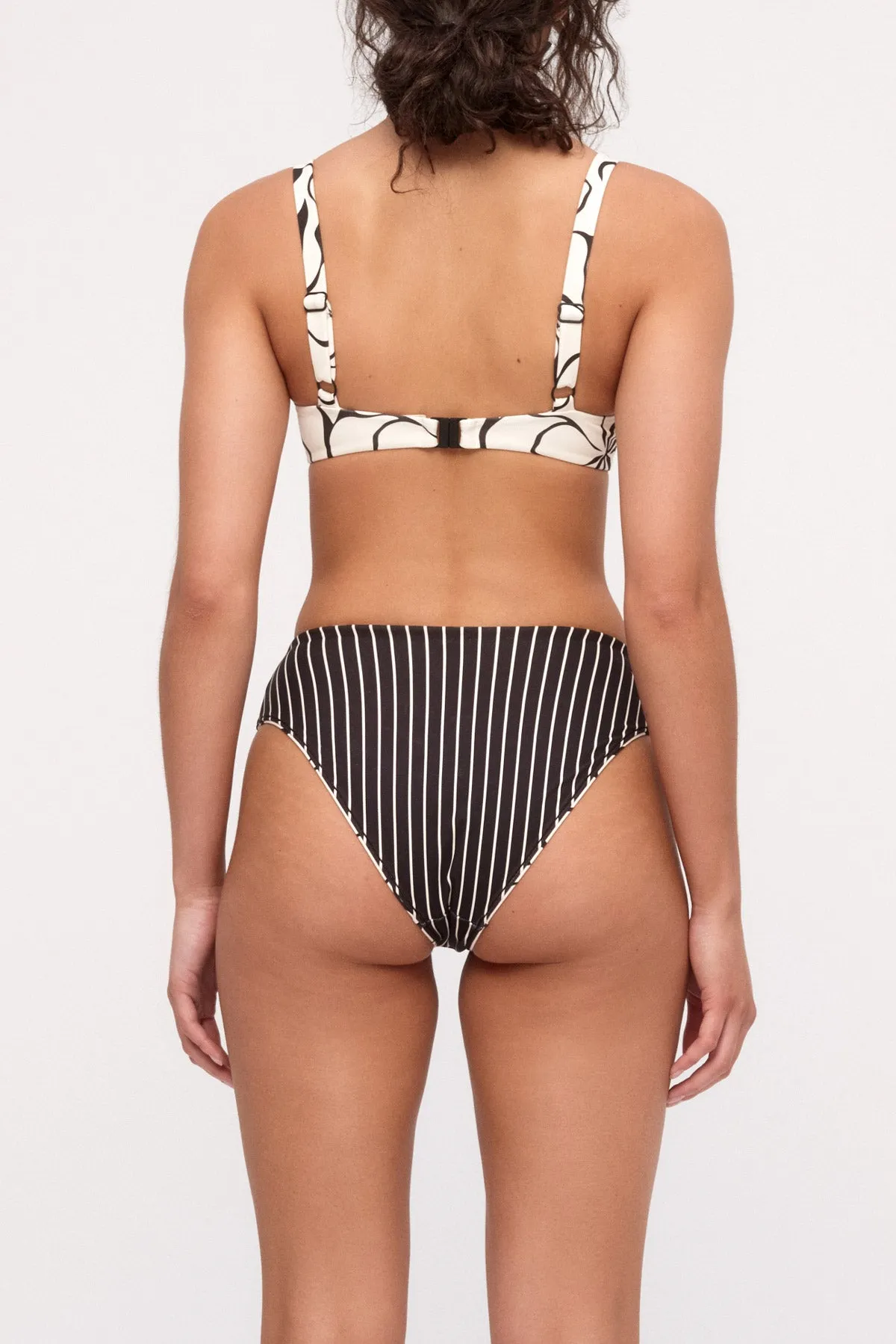 Reversible Waisted Full Brief - Cream Flower sold by Zulu and Zephyr product image thumbnail 3