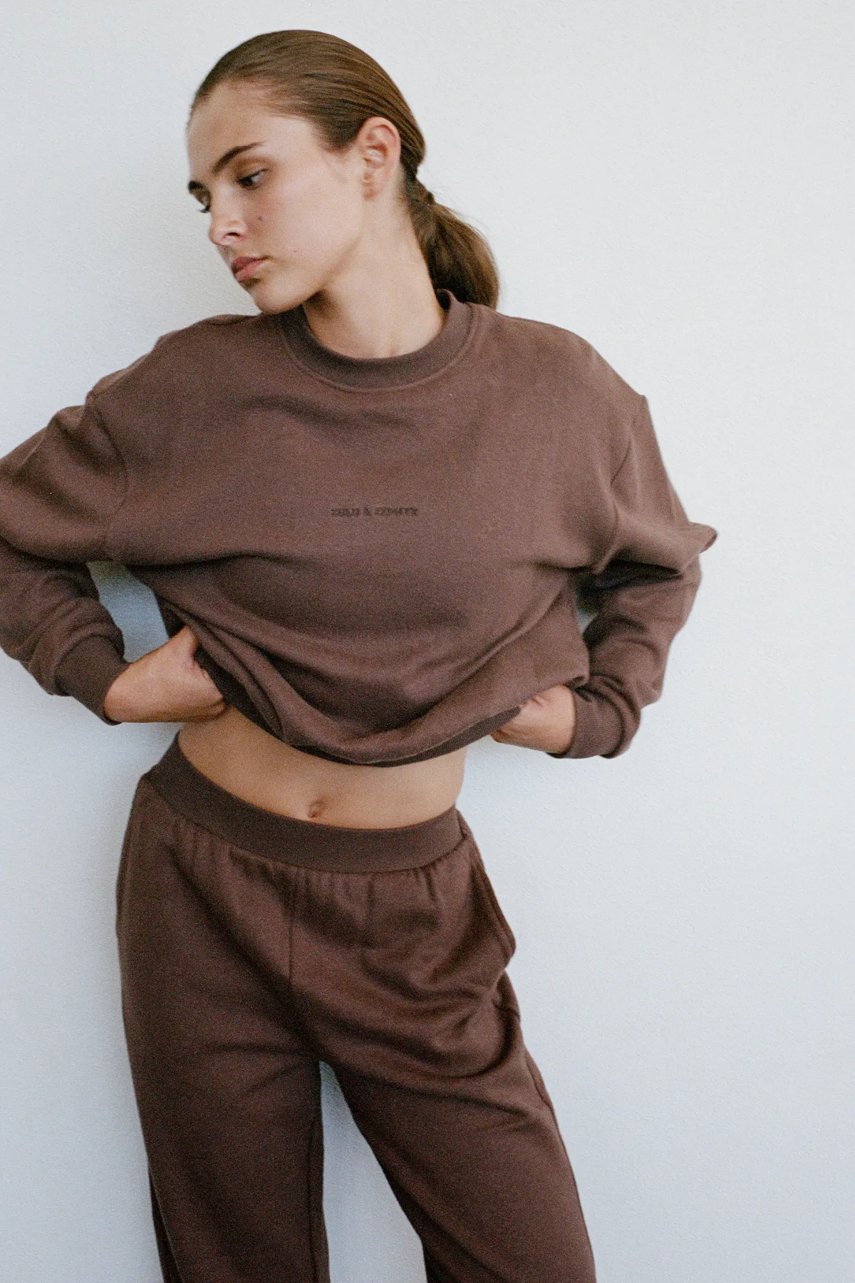 Fleece Sport Sweatpant - Carob sold by Zulu and Zephyr product image thumbnail 5