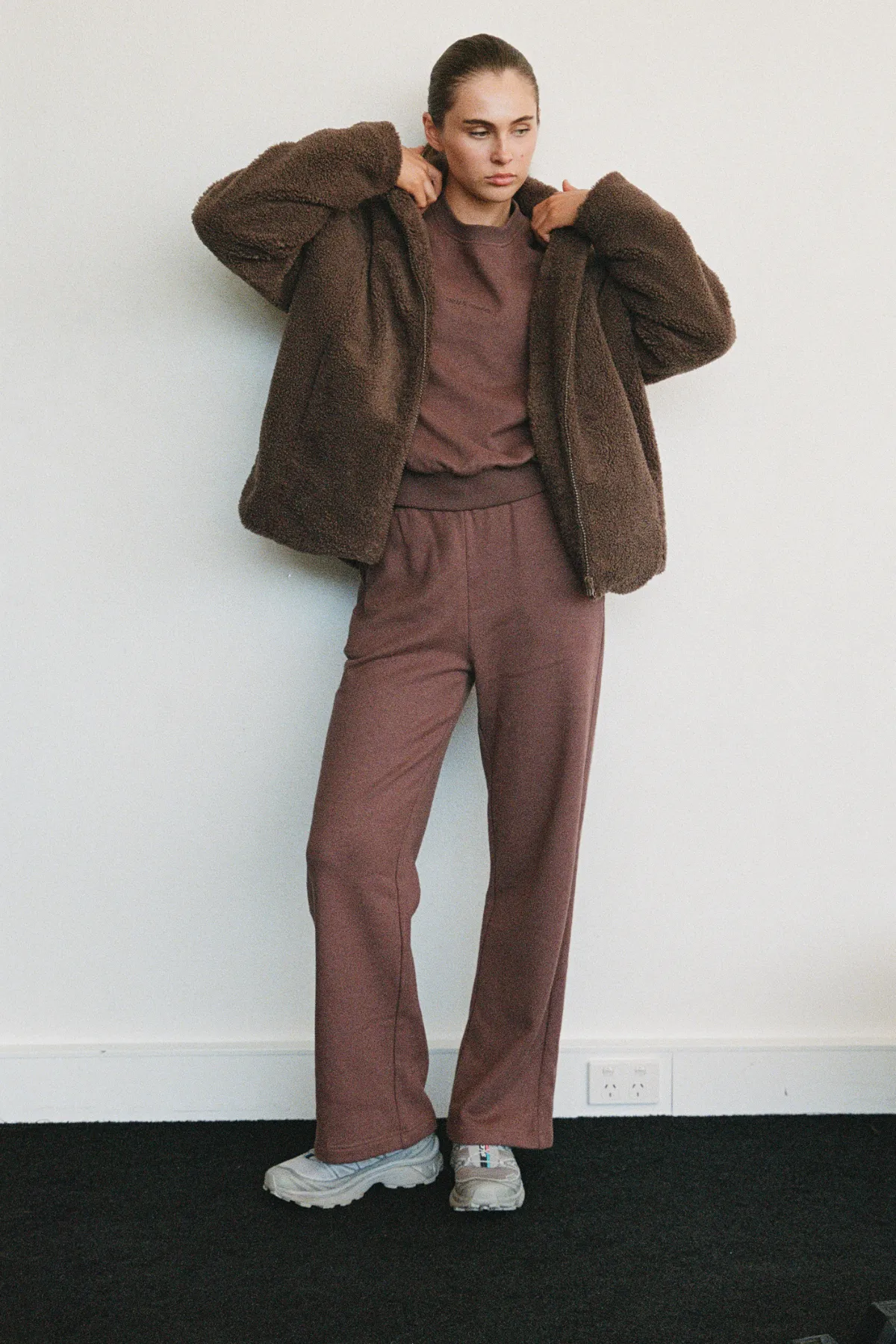 Fleece Sport Sweatpant - Carob sold by Zulu and Zephyr product image thumbnail 4