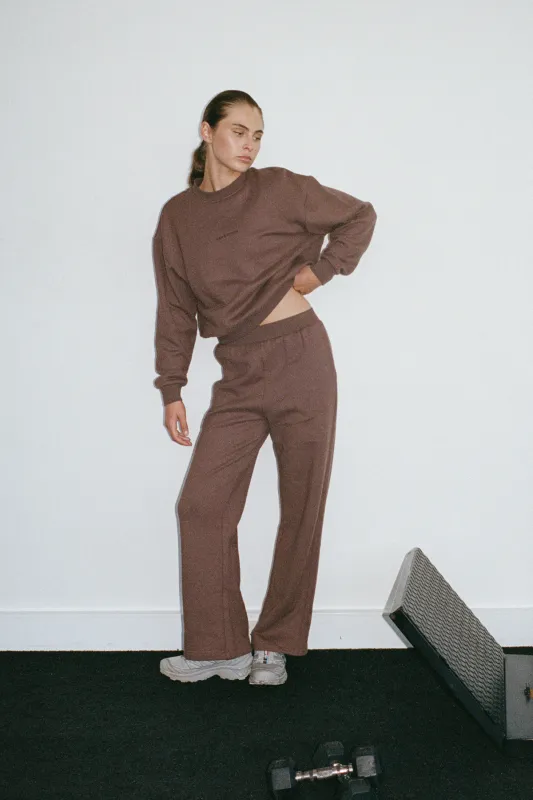 Fleece Sport Sweatpant - Carob made by Zulu and Zephyr
