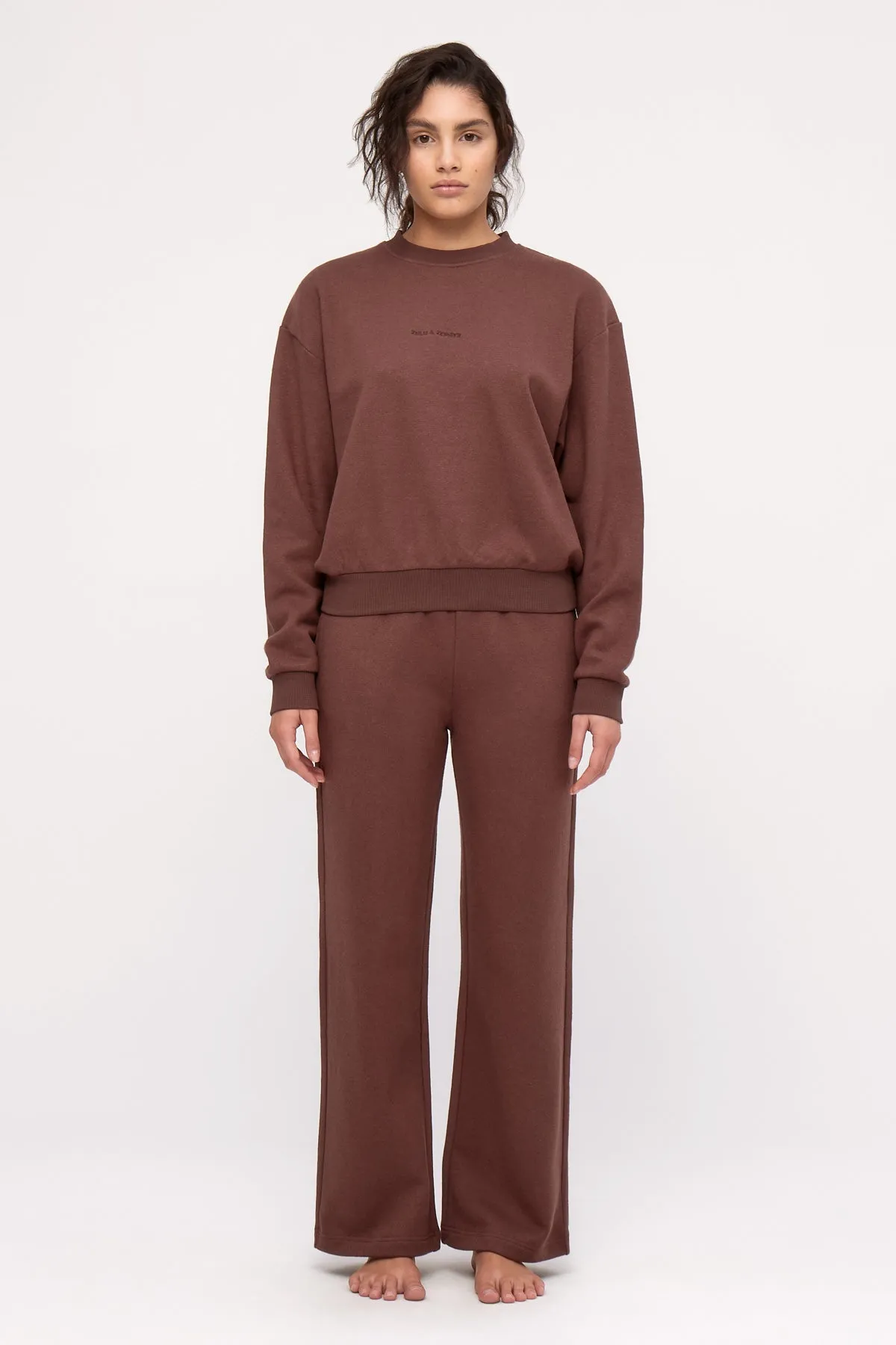 Fleece Sport Sweatpant - Carob sold by Zulu and Zephyr product image thumbnail 3