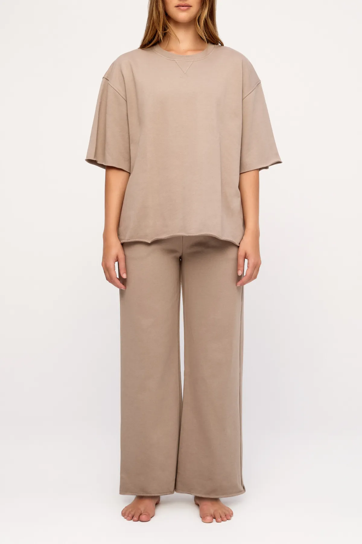 Terry Sport Sweat Pant - Stone sold by Zulu and Zephyr