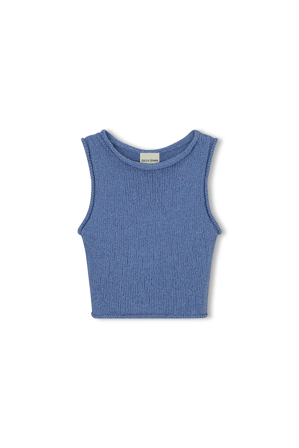 Sky Cotton Blend Knit Top sold by Zulu and Zephyr product image thumbnail 2