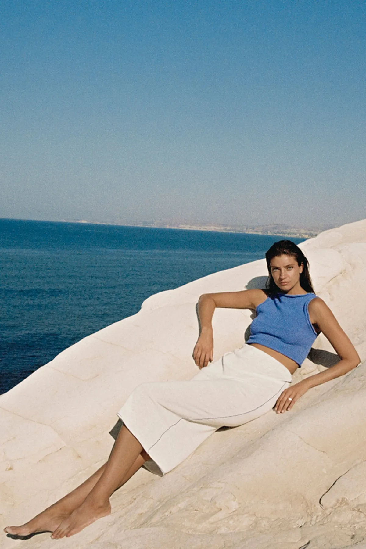 Sky Cotton Blend Knit Top sold by Zulu and Zephyr product image thumbnail 4