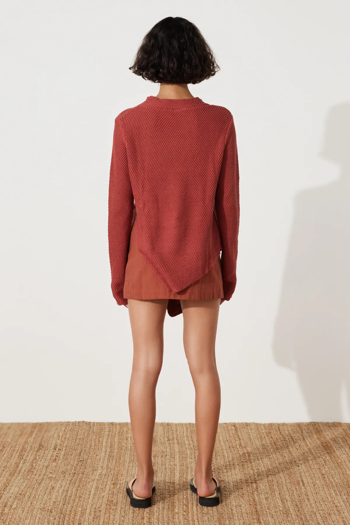 Clay Linen Cotton Wrap Skirt sold by Zulu and Zephyr product image thumbnail 5