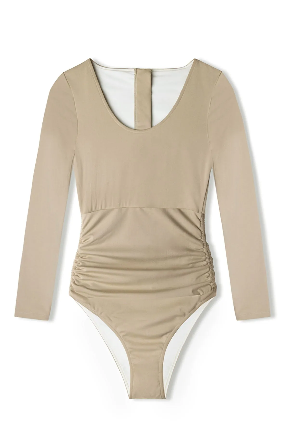 Aloe Ruched One Piece sold by Zulu and Zephyr