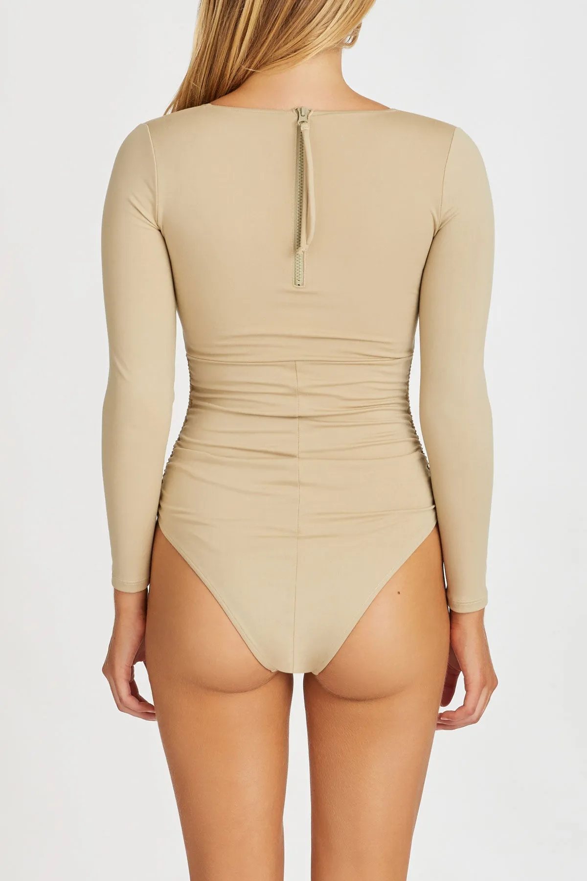 Aloe Ruched One Piece sold by Zulu and Zephyr product image thumbnail 5