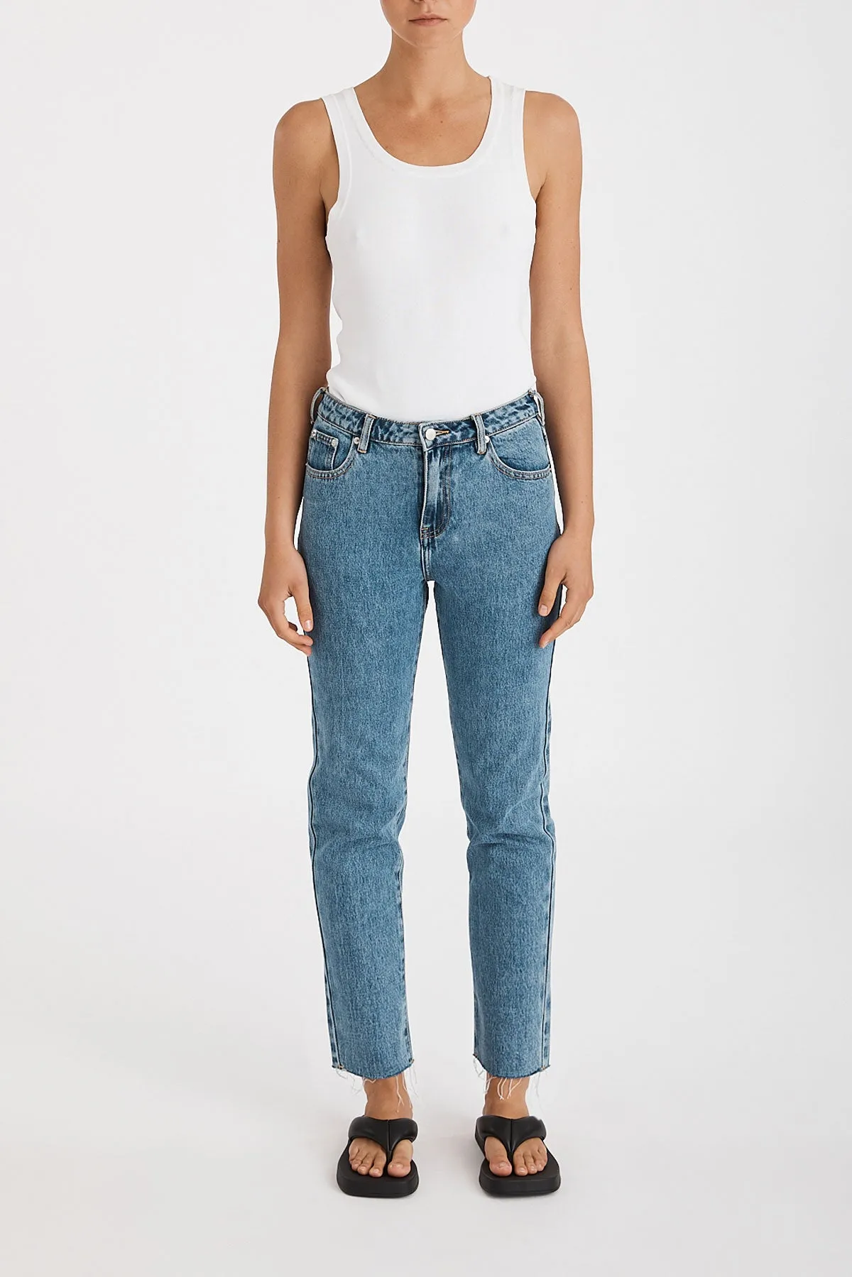 The Mid Rise Straight Leg Jean - Vintage Blue sold by Zulu and Zephyr product image thumbnail 2