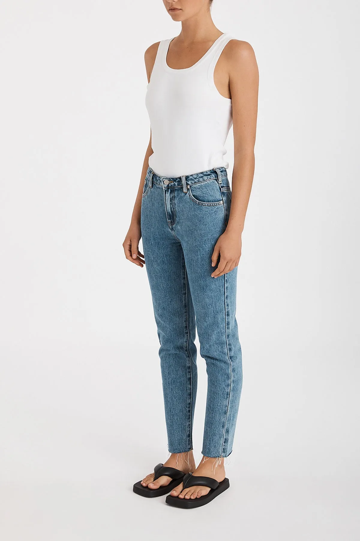 The Mid Rise Straight Leg Jean - Vintage Blue sold by Zulu and Zephyr product image thumbnail 5
