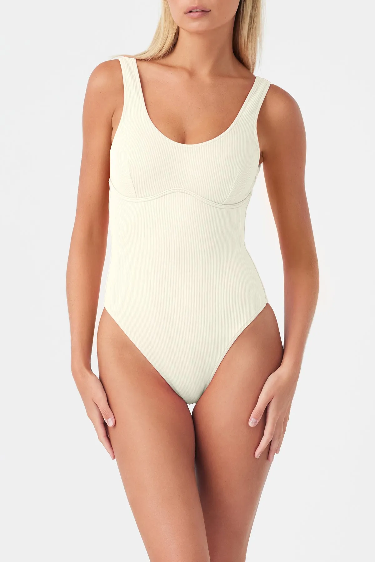 Signature Bralette One Piece - Coconut sold by Zulu and Zephyr product image thumbnail 4