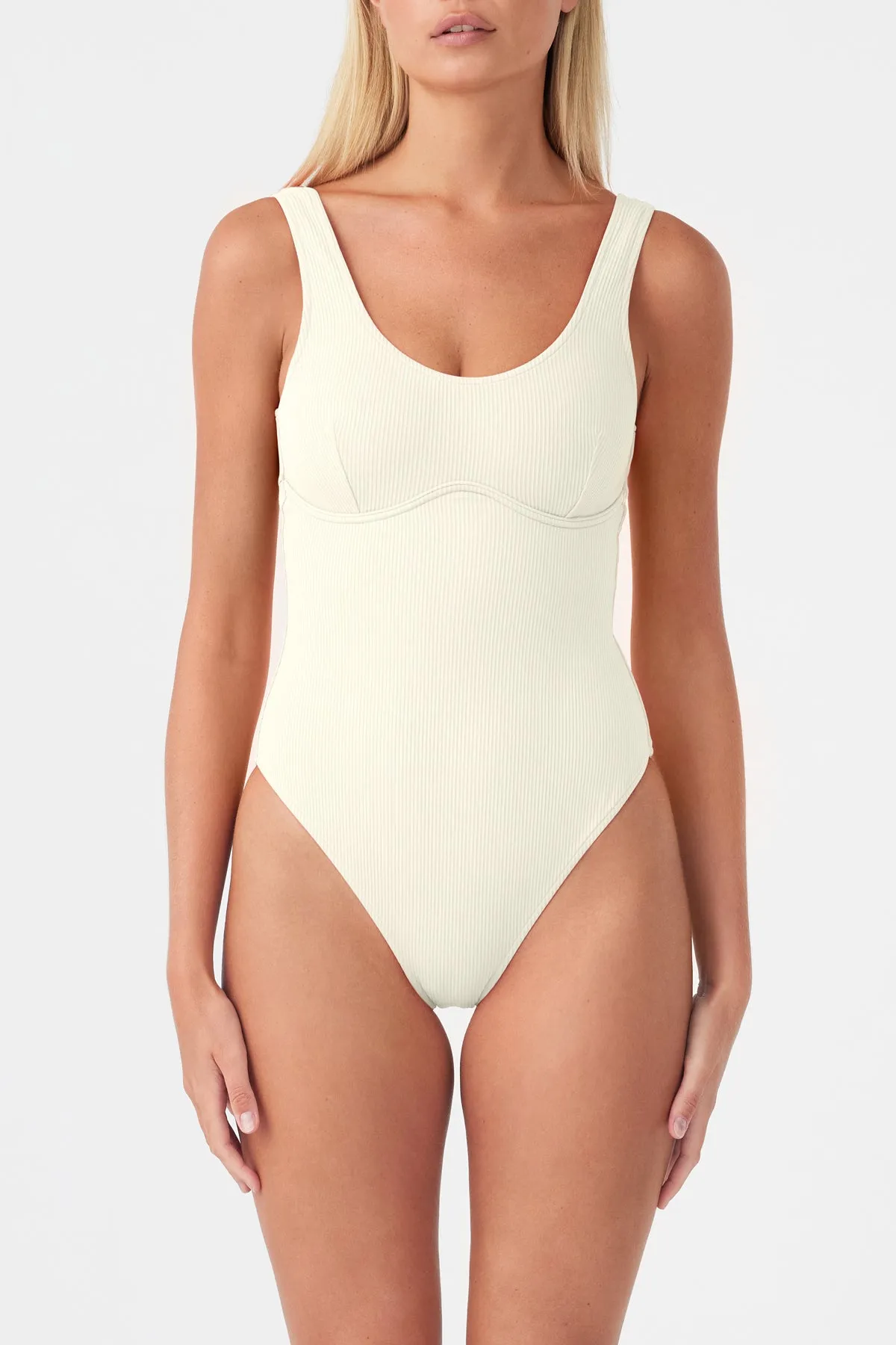 Signature Bralette One Piece - Coconut sold by Zulu and Zephyr