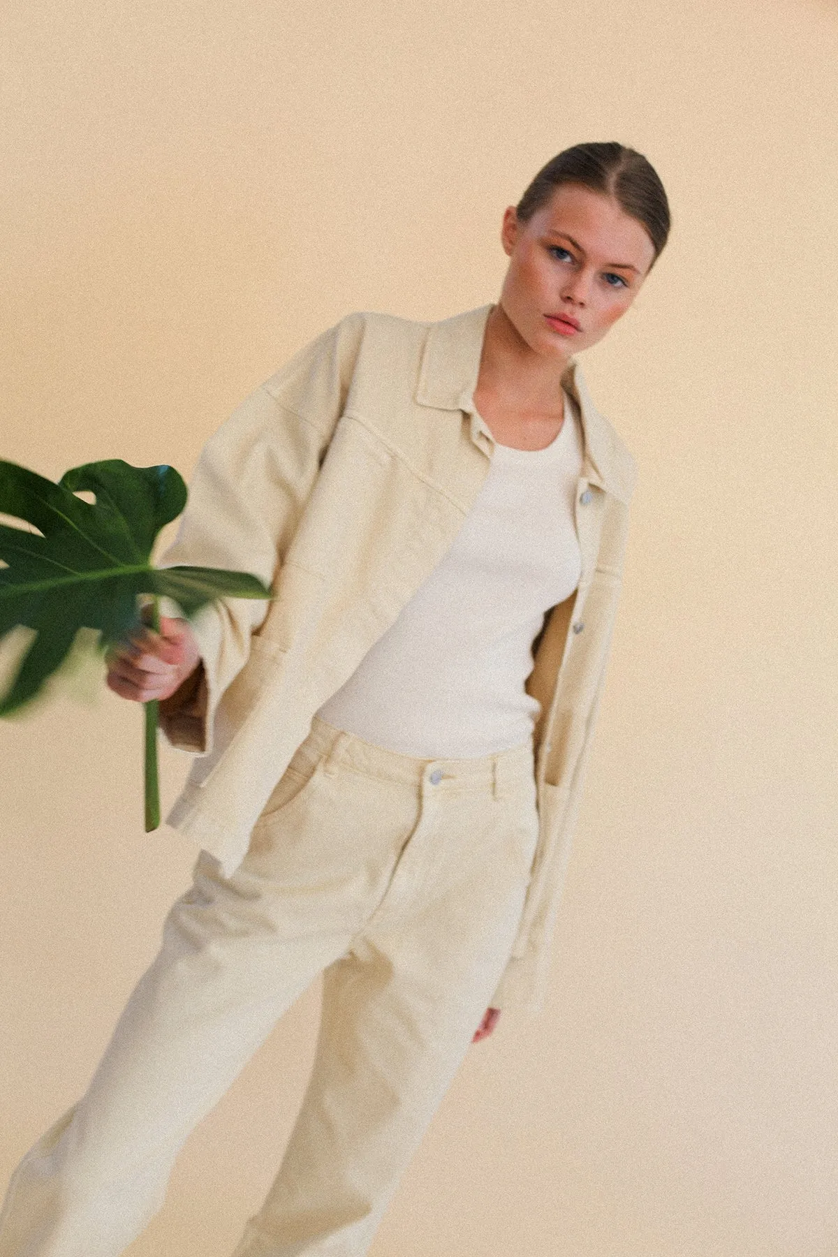 Recycled Cotton Utility Jean - Camel sold by Zulu and Zephyr product image thumbnail 3