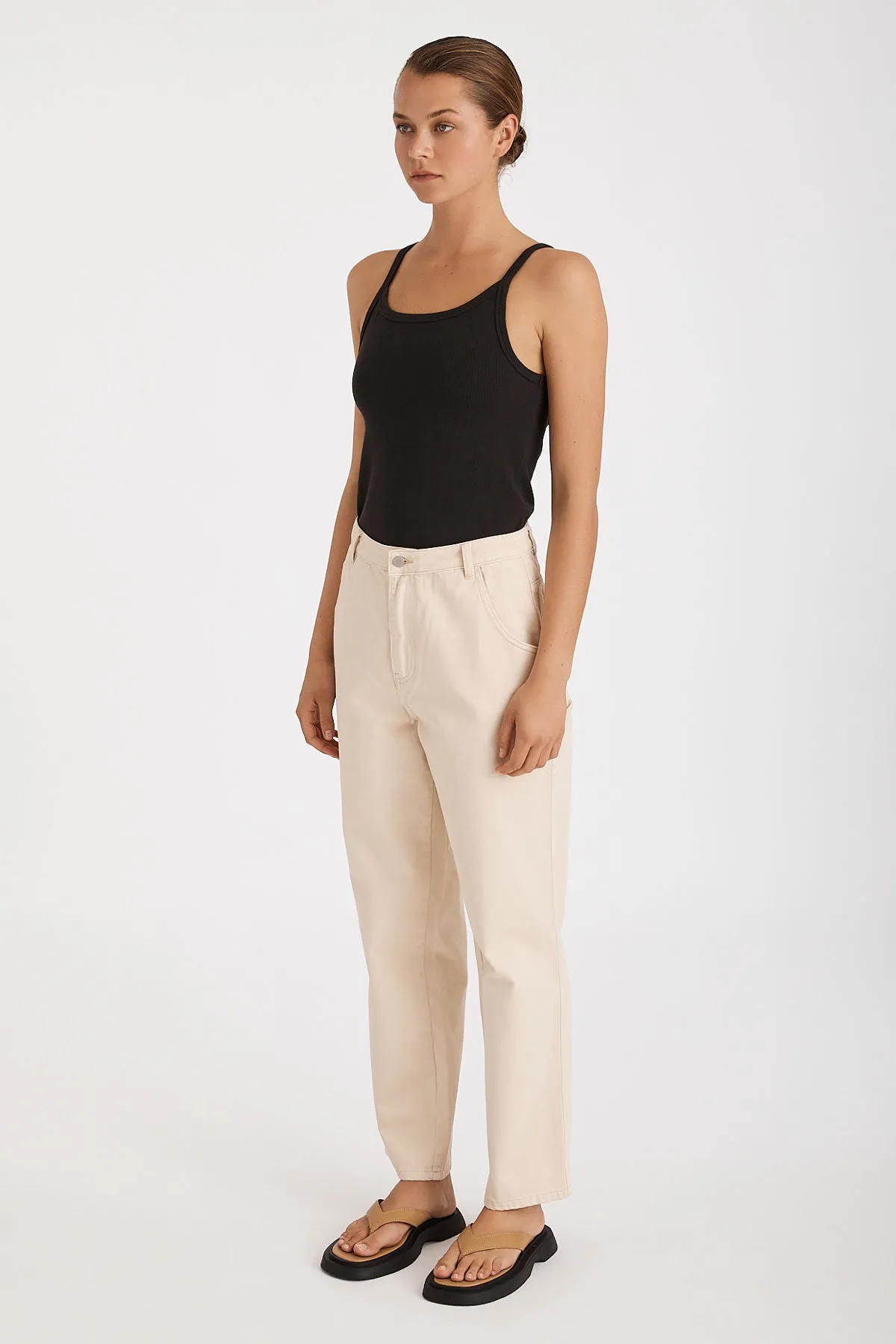 Recycled Cotton Utility Jean - Camel sold by Zulu and Zephyr product image thumbnail 5