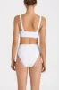 Signature High Waisted Brief - White sold by Zulu and Zephyr