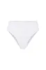 Signature High Waisted Brief - White sold by Zulu and Zephyr