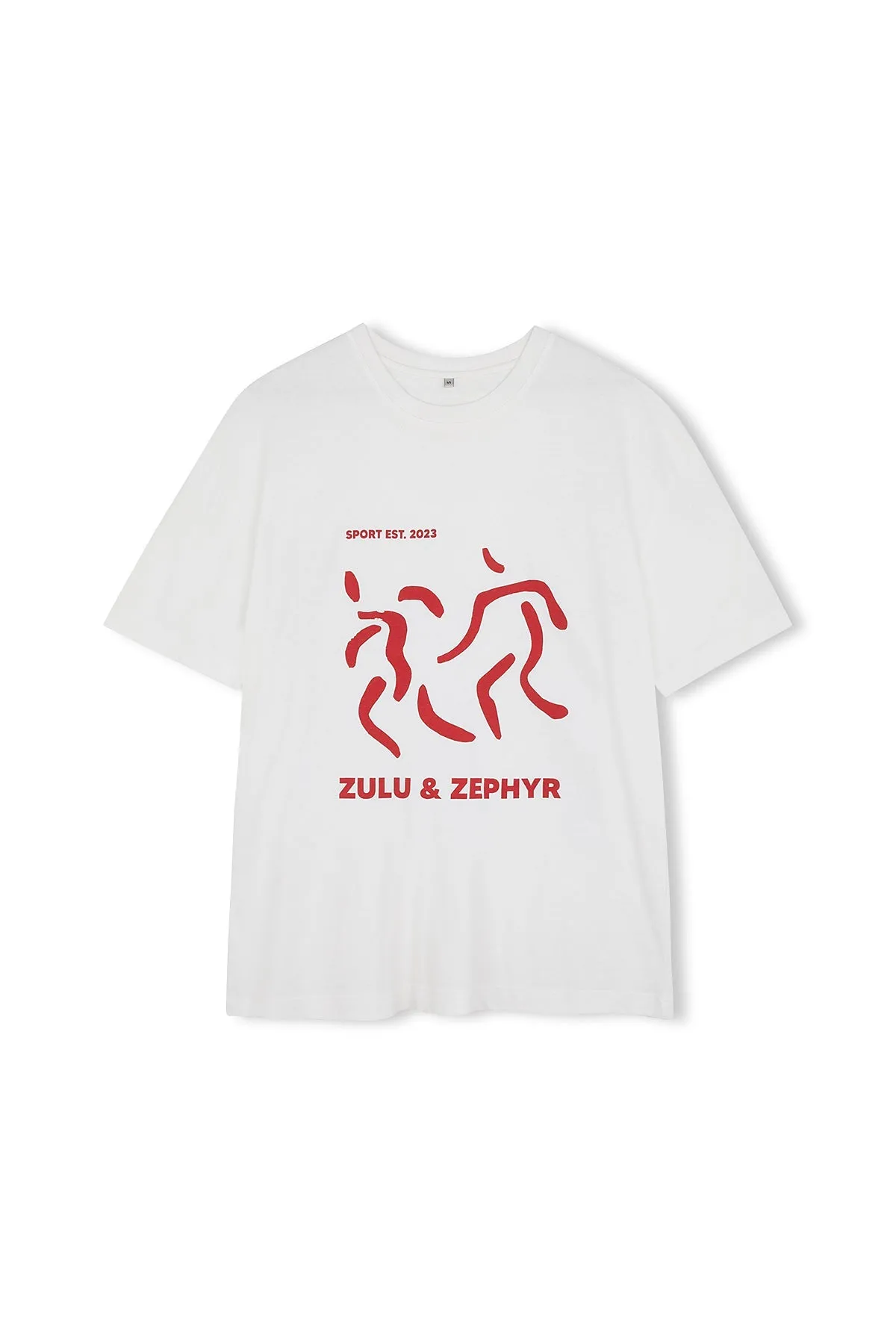 Zulu & Zephyr Sports Tee - Chilli Red sold by Zulu and Zephyr