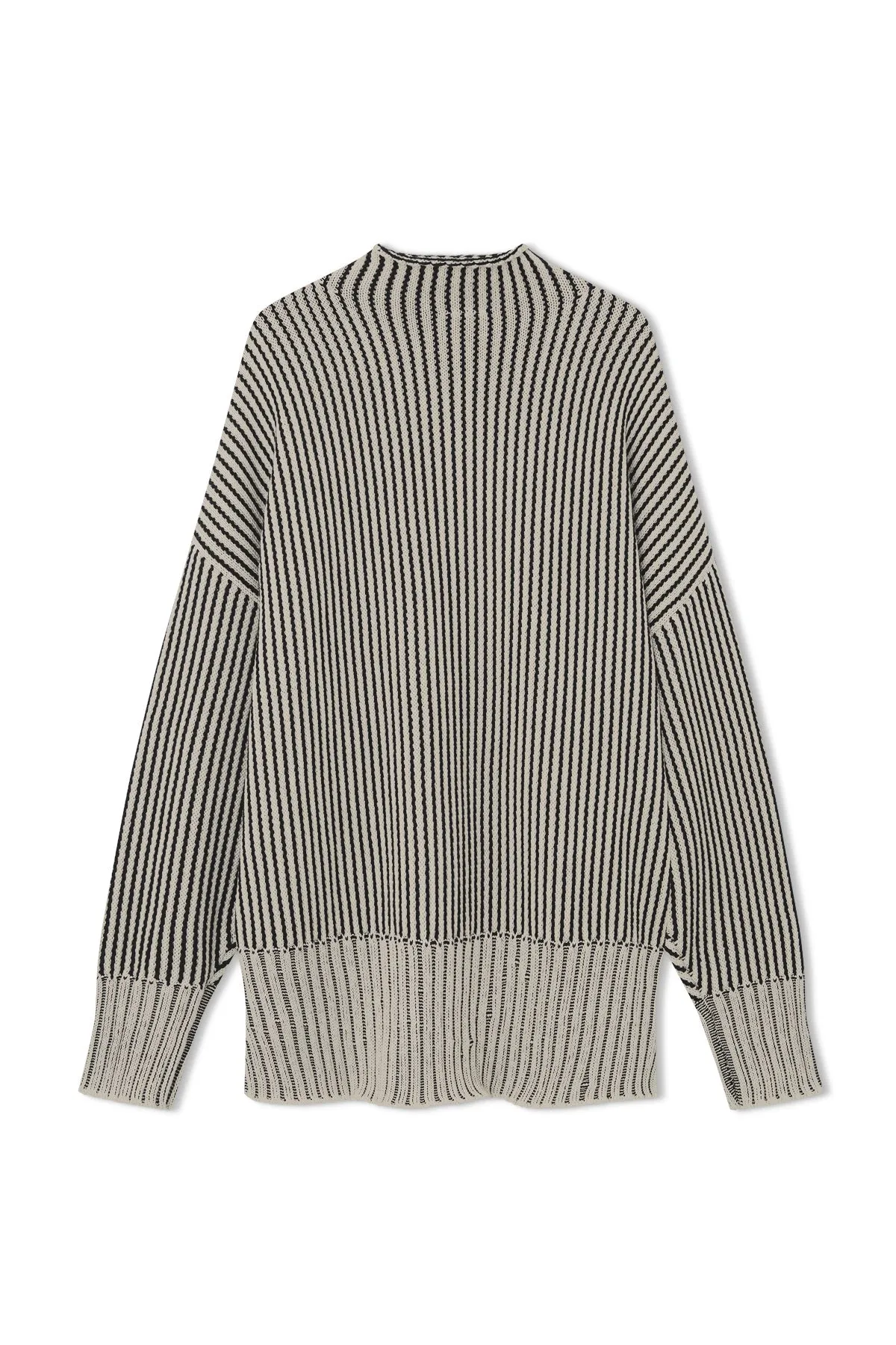 Black Stripe Chunky Knit Jumper sold by Zulu and Zephyr product image thumbnail 5