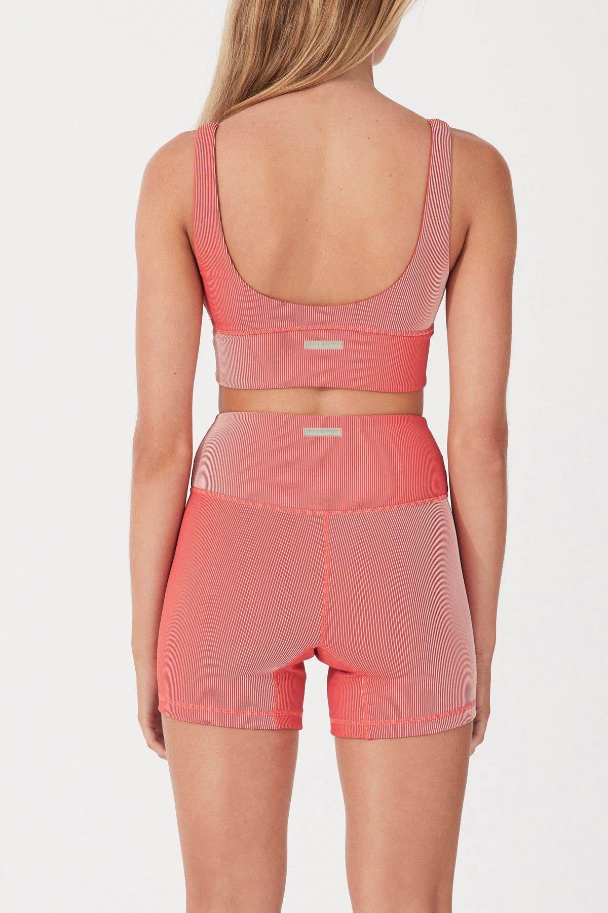 Rib Crop Top - Chilli Stripe sold by Zulu and Zephyr product image thumbnail 4