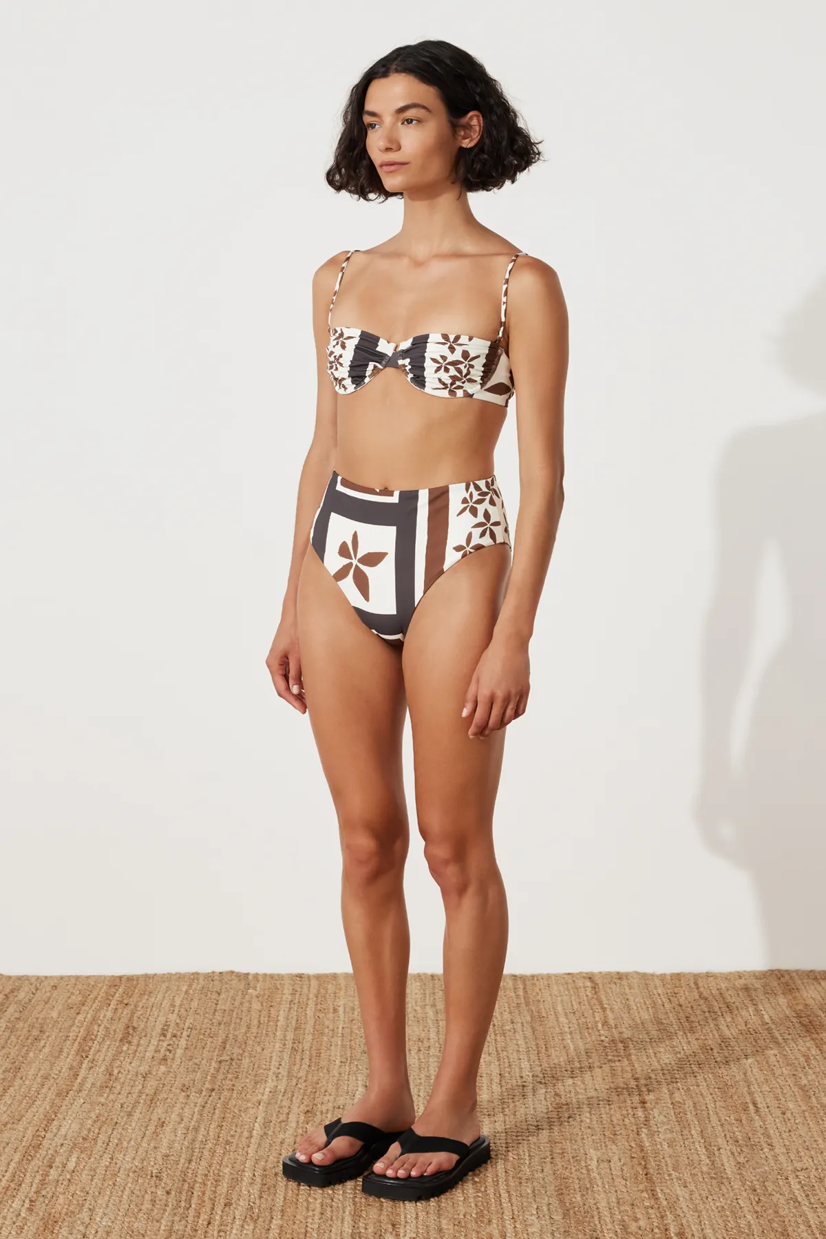 Sarong Flower Waisted Full Brief sold by Zulu and Zephyr product image thumbnail 3