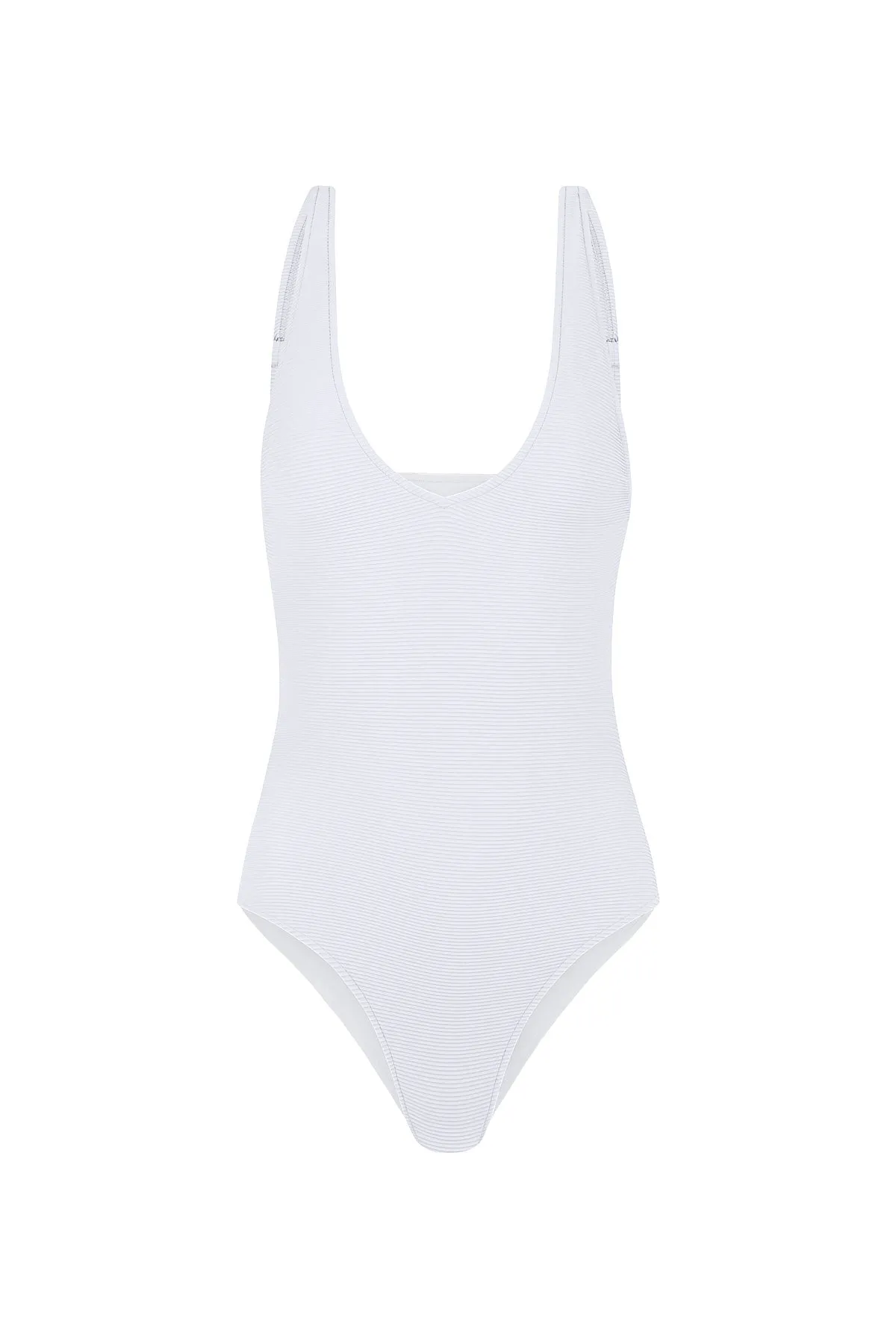 Signature Bikini One Piece - White sold by Zulu and Zephyr