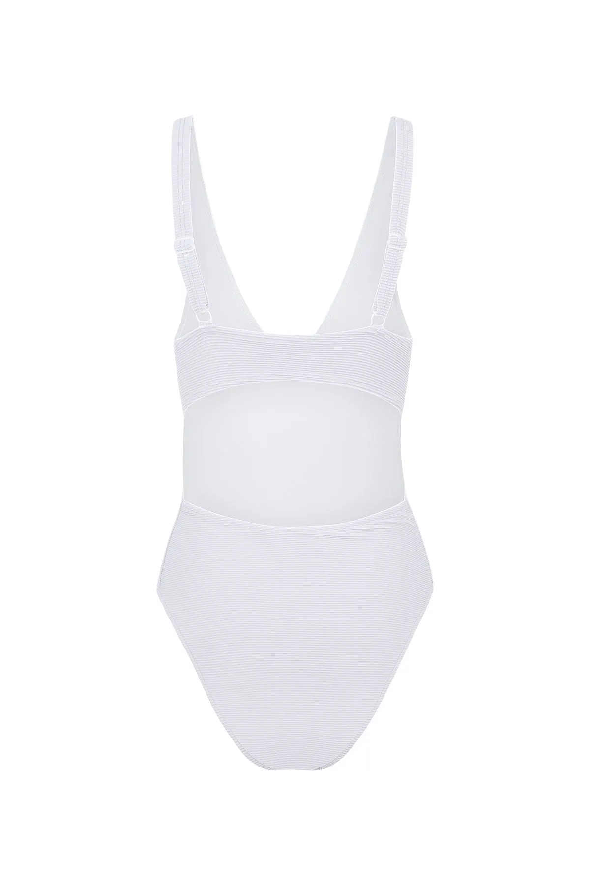 Signature Bikini One Piece - White sold by Zulu and Zephyr product image thumbnail 2