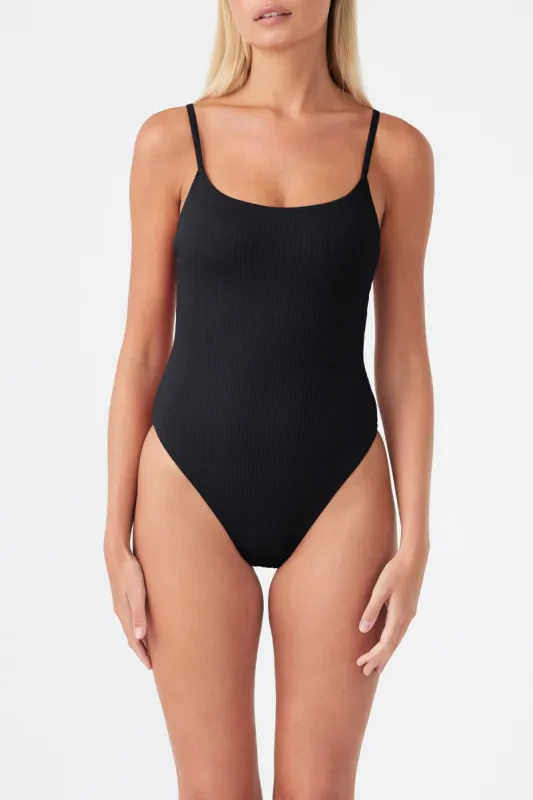 Signature Simple One Piece - Black sold by Zulu and Zephyr