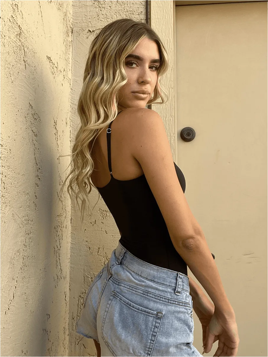 Buttery Soft Cami Bodysuit sold by Suuksess product image thumbnail 2