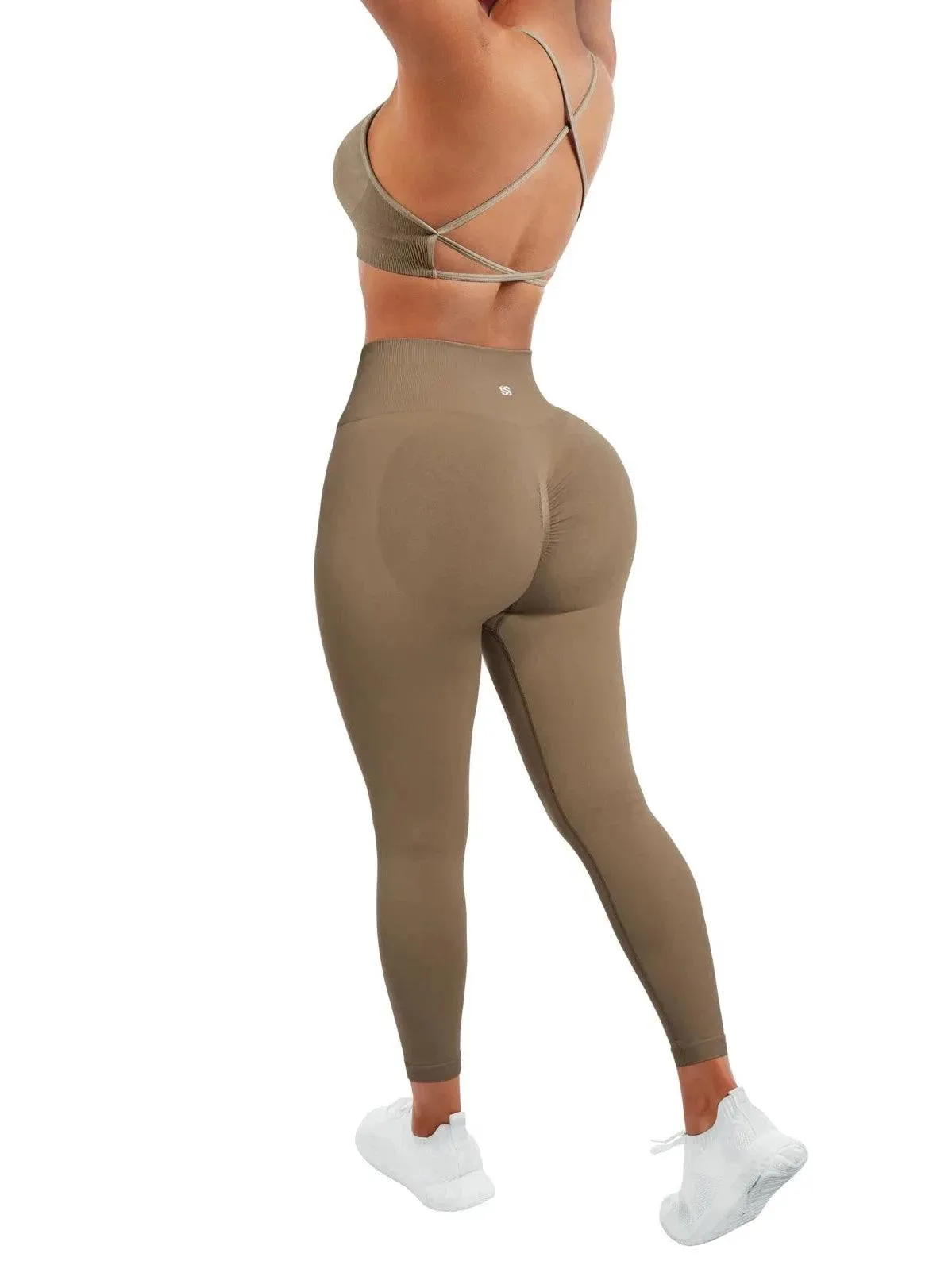 Seamless Workout Set - Leggings sold by Suuksess