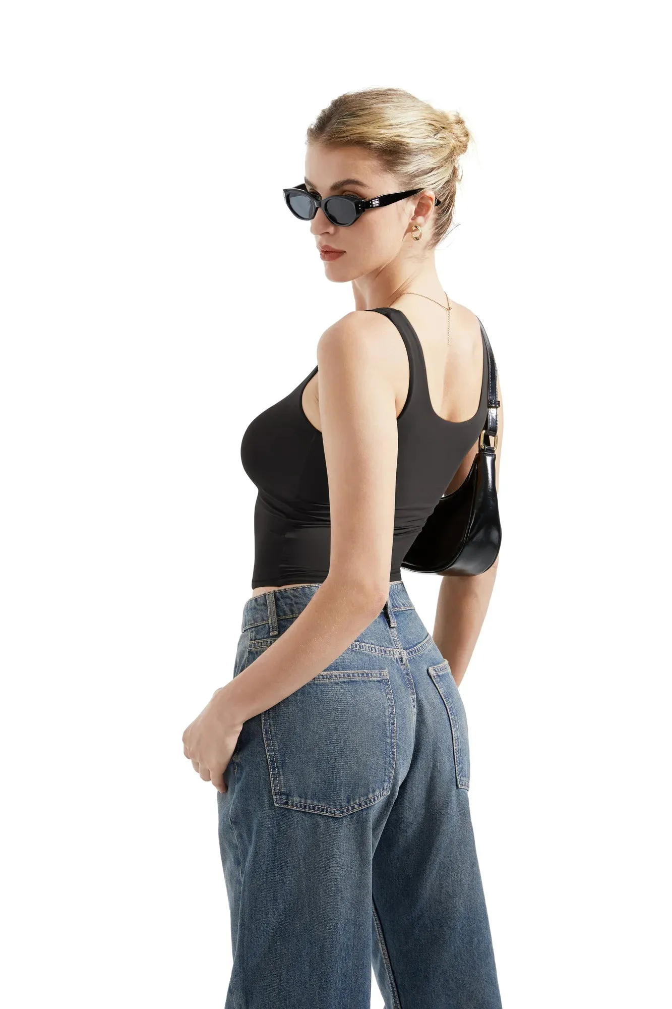 Buttery Soft U Neck Tank Top sold by Suuksess product image thumbnail 3