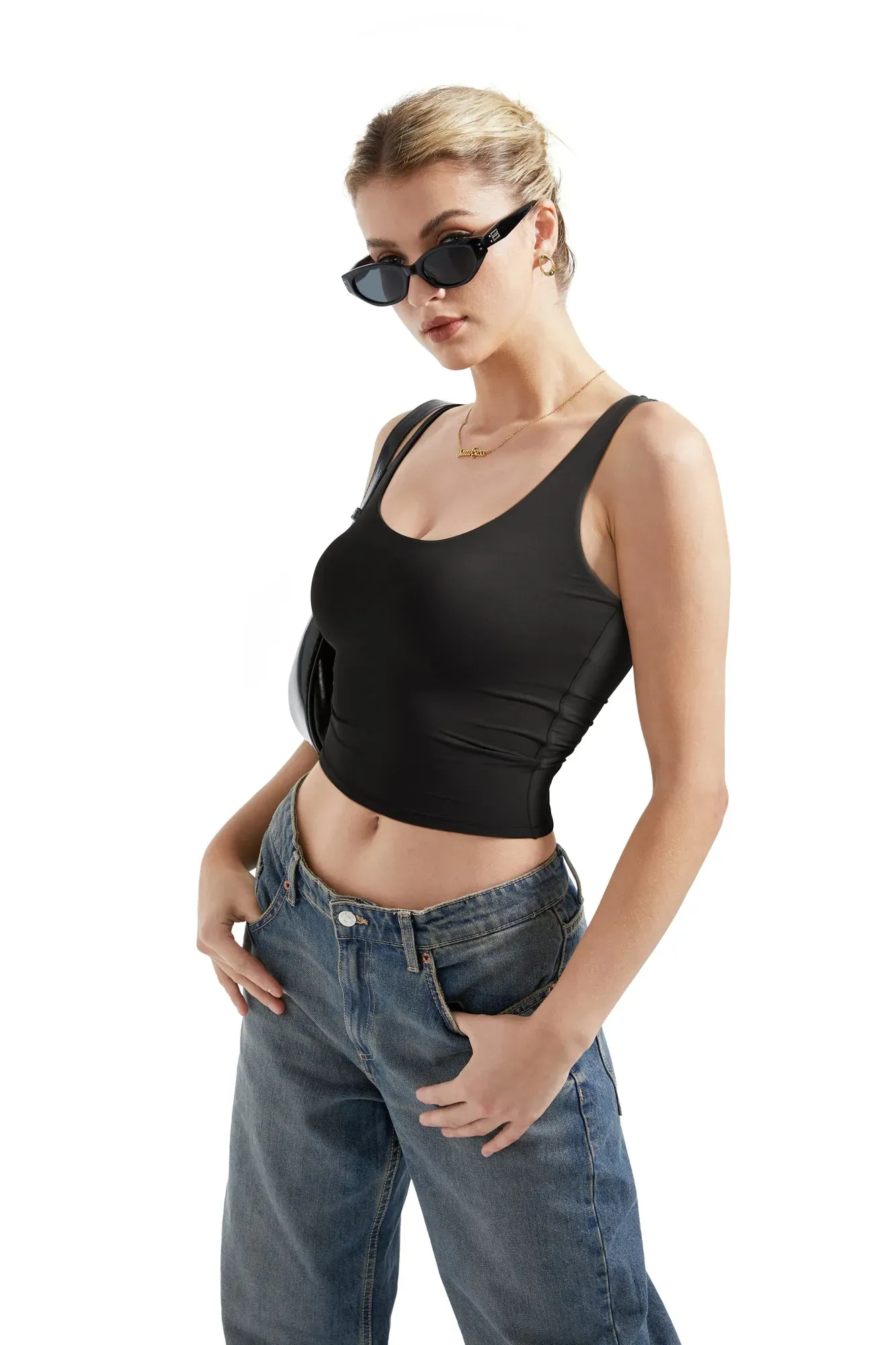 Buttery Soft U Neck Tank Top sold by Suuksess product image thumbnail 2