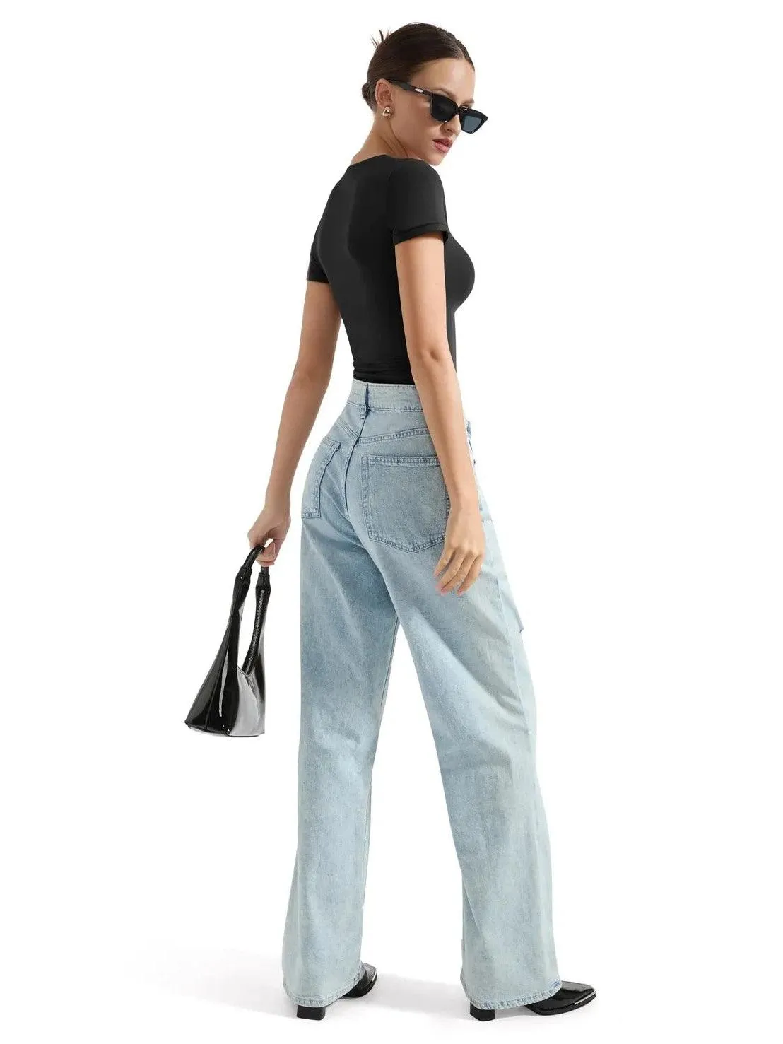 Buttery Soft Square Neck Shirt - Short Sleeve sold by Suuksess product image thumbnail 4