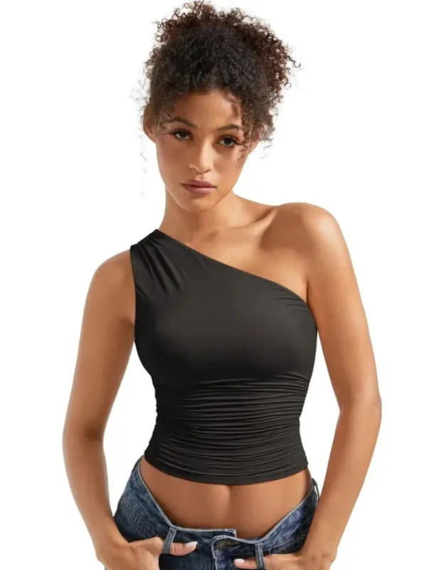 Buttery Soft Off Shoulder Tank Top sold by Suuksess