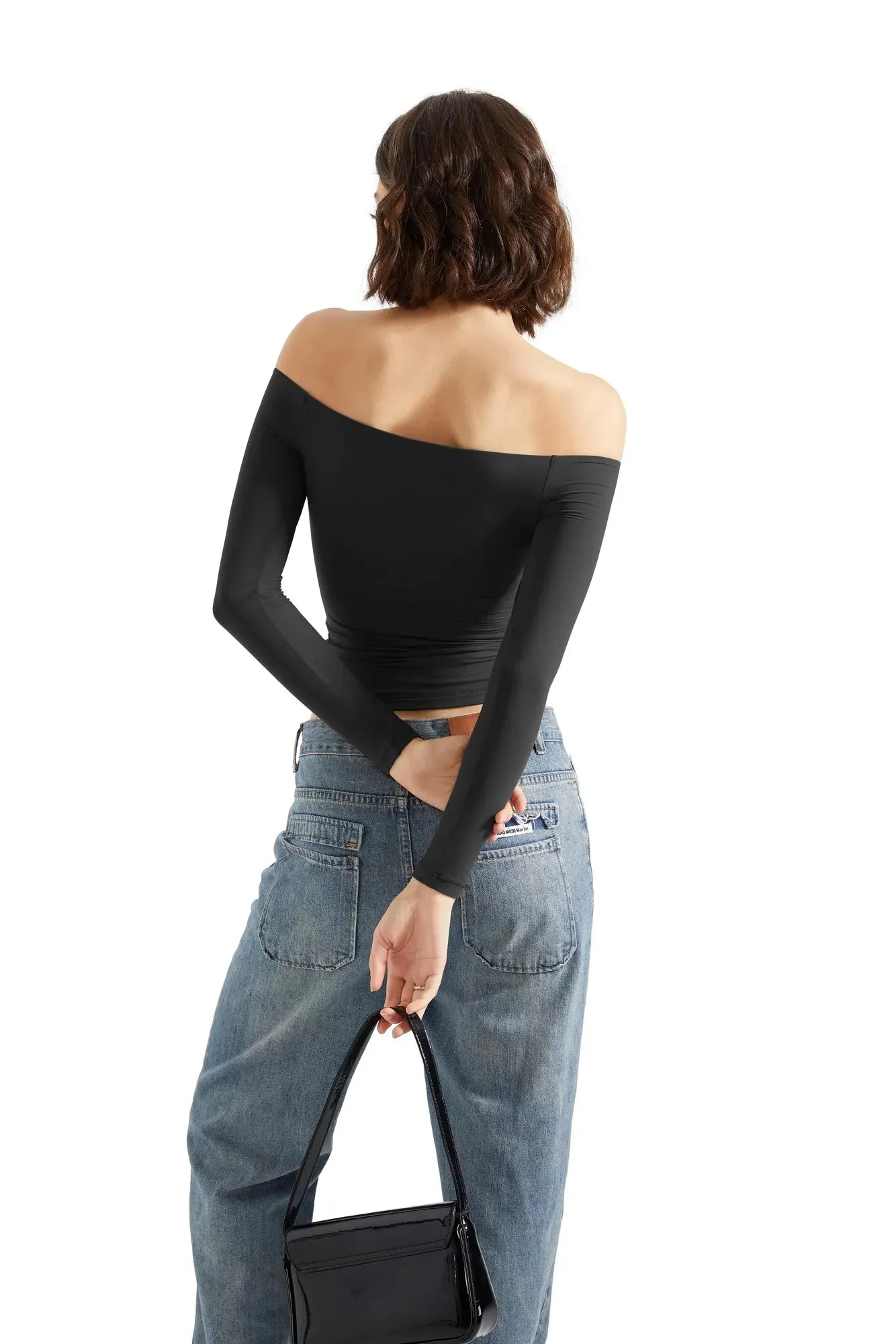Buttery Soft Off Shoulder Shirt - Long Sleeve sold by Suuksess product image thumbnail 5