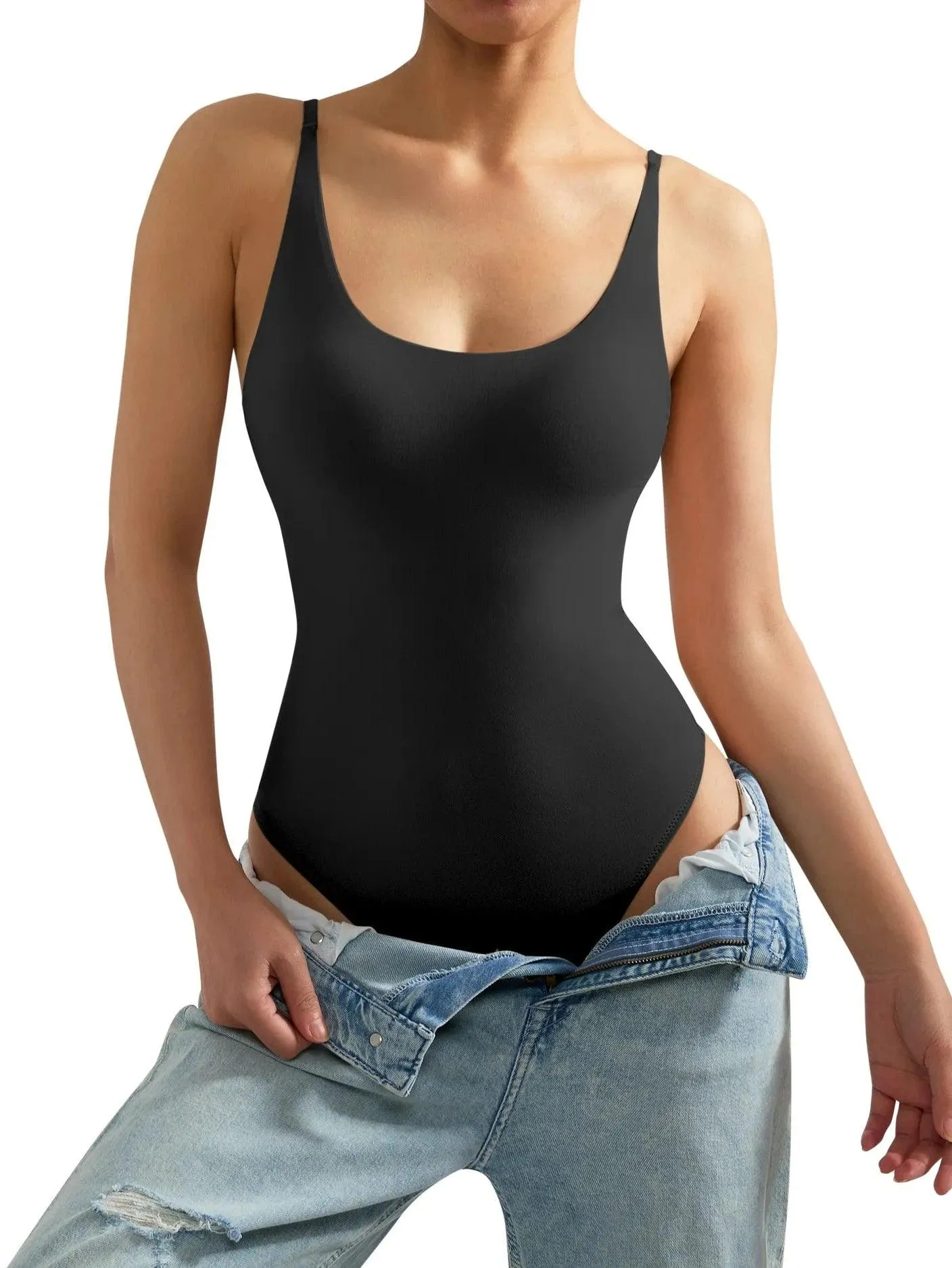 Buttery Soft U Neck Bodysuit sold by Suuksess product image thumbnail 3