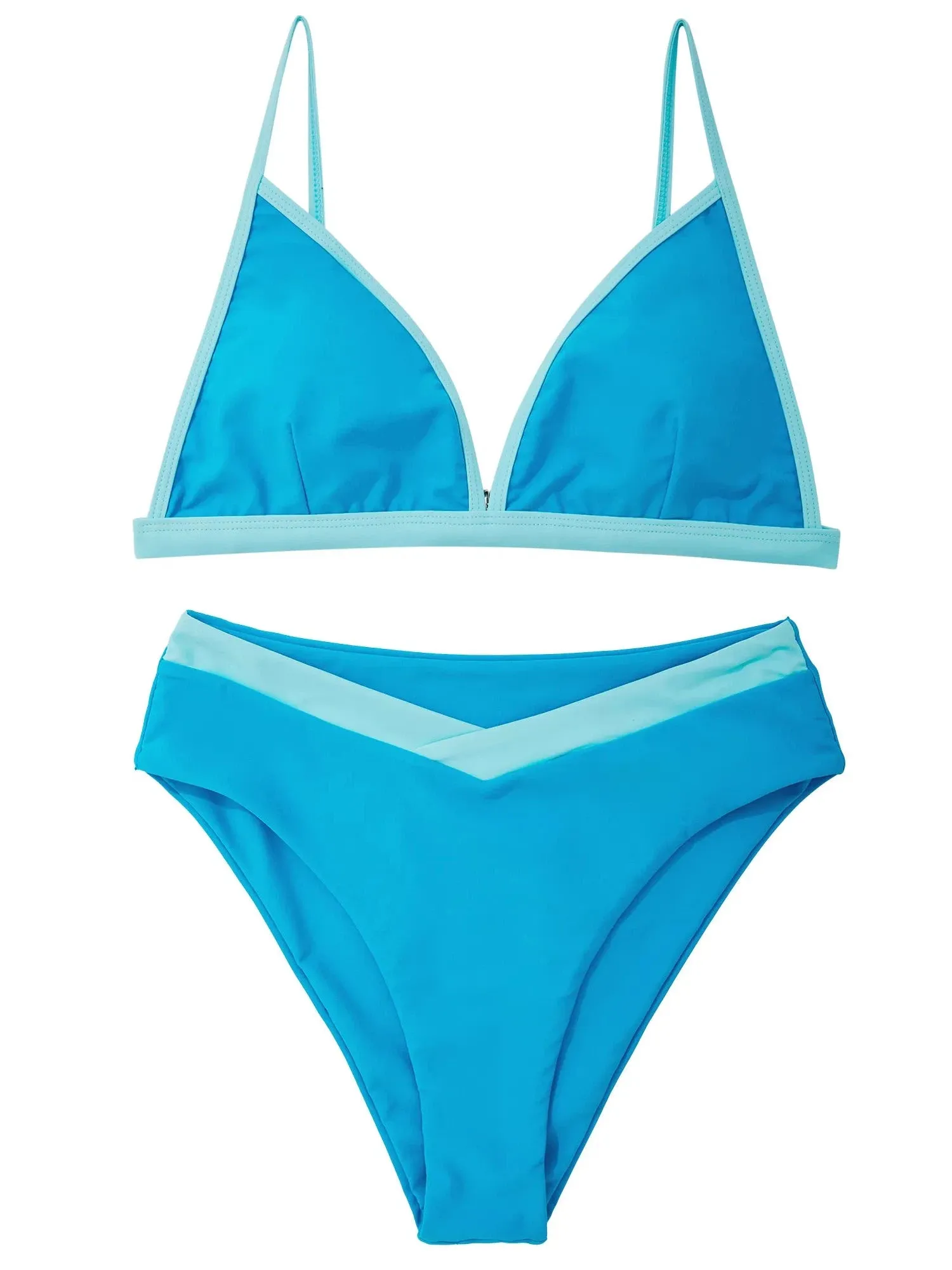 Triangle High Cut Bikini Set sold by Suuksess product image thumbnail 2