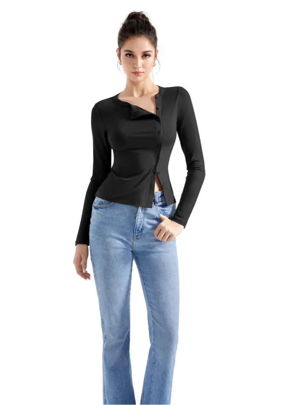 Ribbed Button Down Shirt - Long Sleeve made by Suuksess