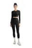 Seamless Crop Top Workout Set sold by Suuksess