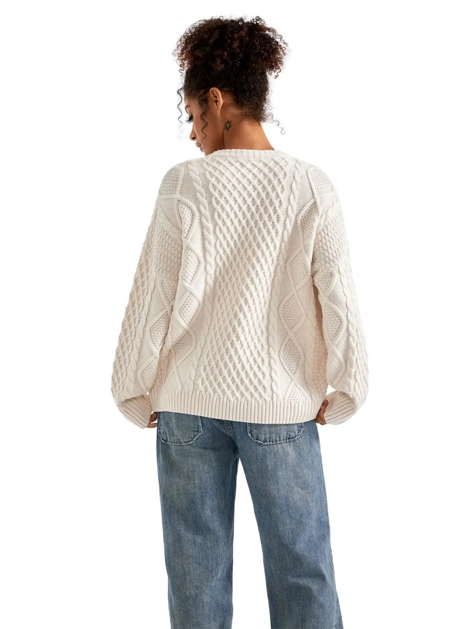 Cable Knit Sweater sold by Suuksess product image thumbnail 5