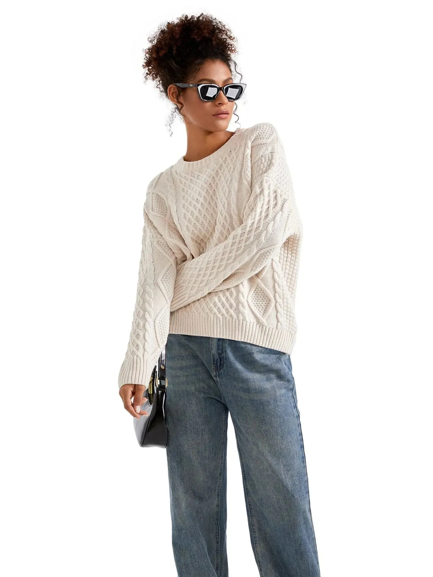 Cable Knit Sweater sold by Suuksess product image thumbnail 4
