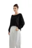 Knit Off Shoulder Sweater Shirts sold by Suuksess