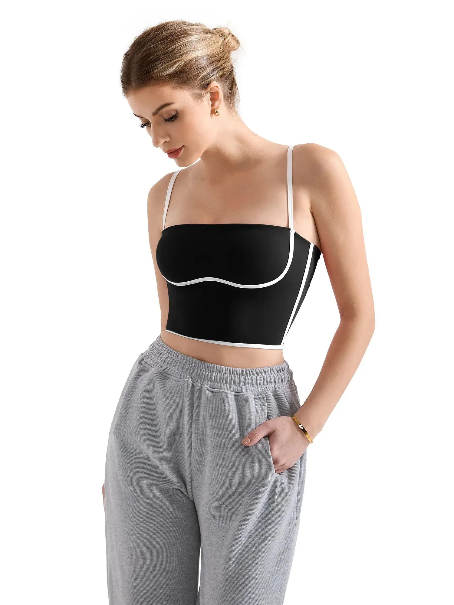 Cami Sculpt Sports Bra sold by Suuksess product image thumbnail 3