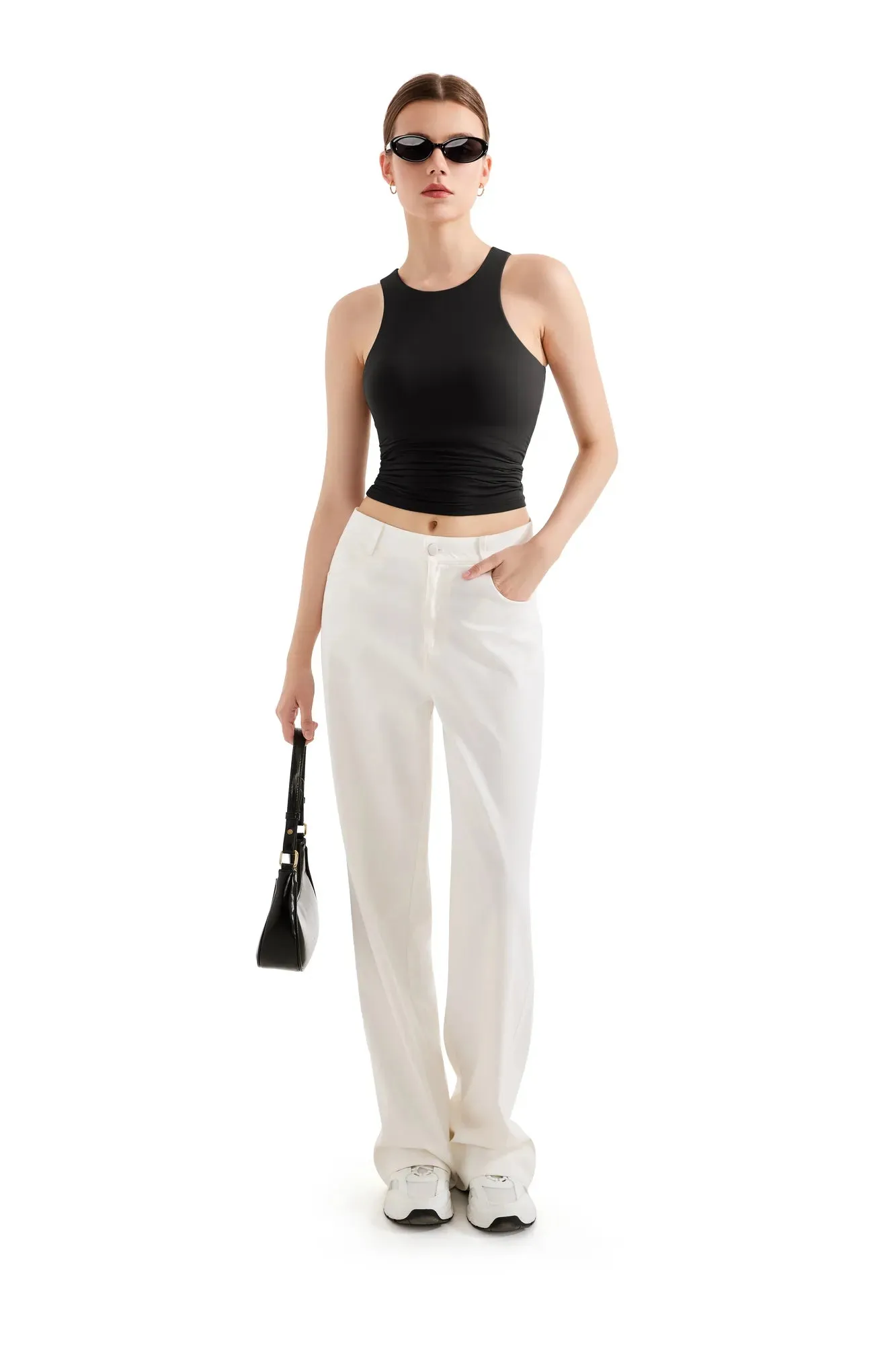 Buttery Soft High Neck Tank Top sold by Suuksess product image thumbnail 2