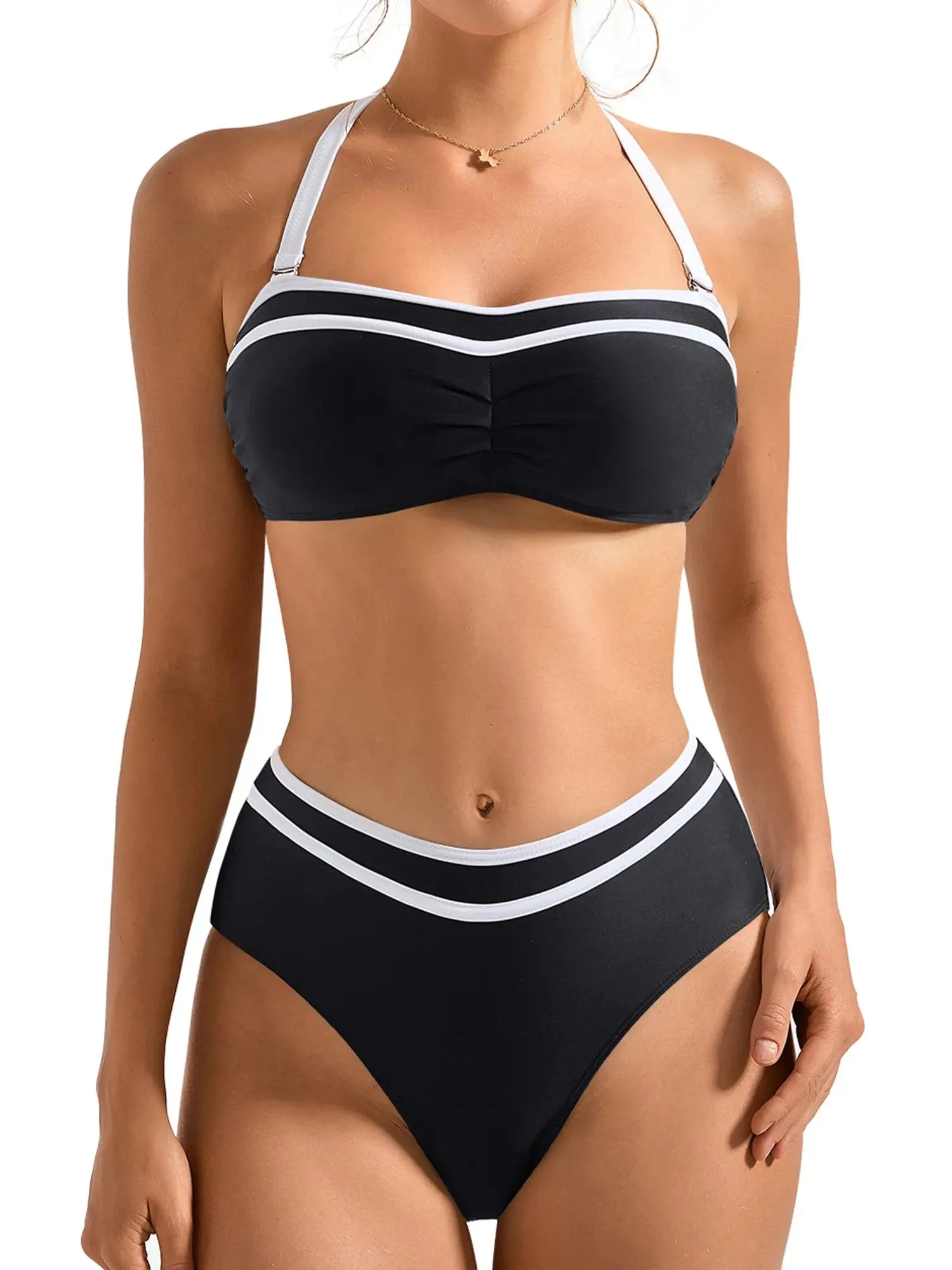 Sculpt Bandeau Bikini Set sold by Suuksess