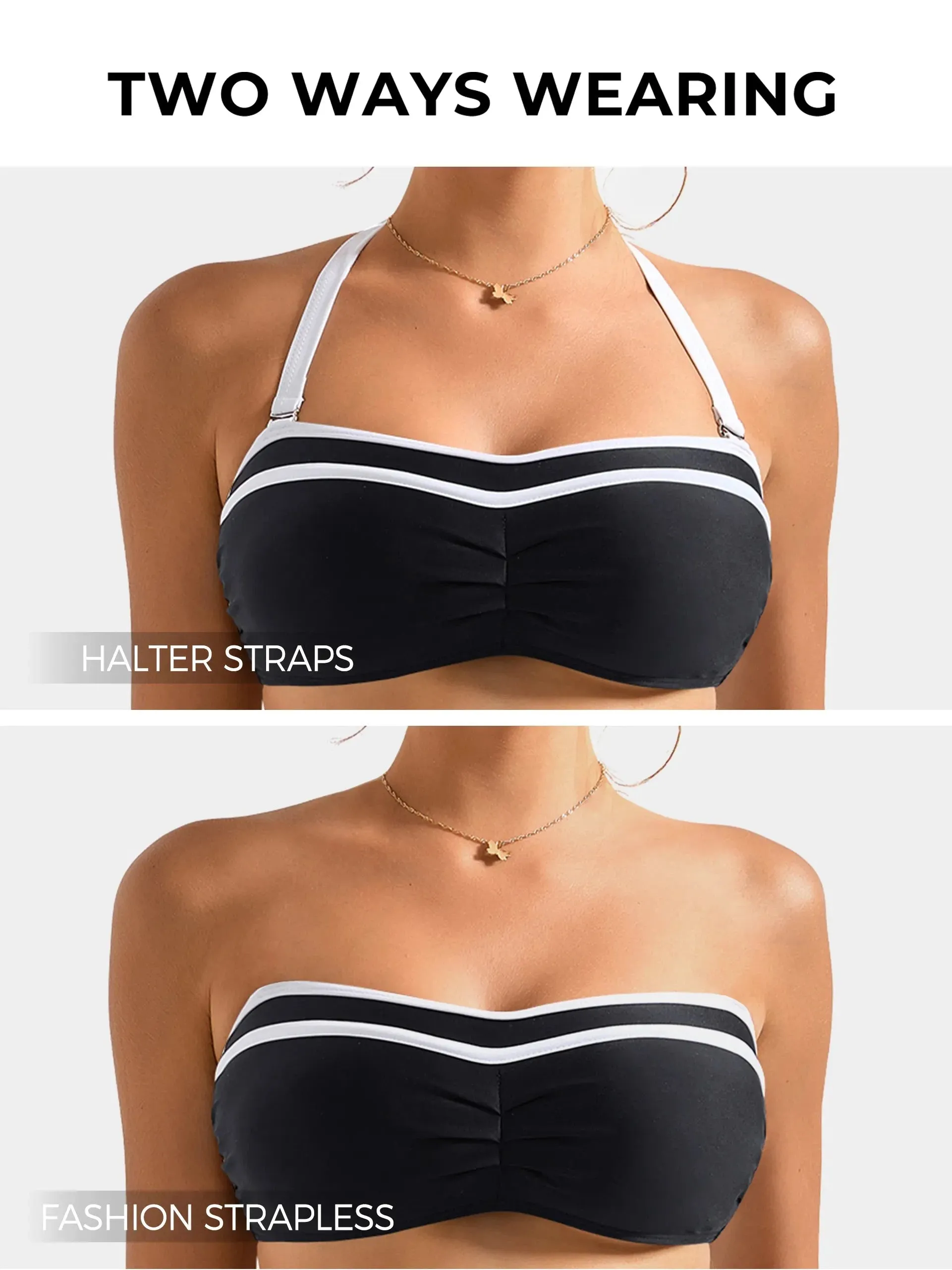 Sculpt Bandeau Bikini Set sold by Suuksess product image thumbnail 2