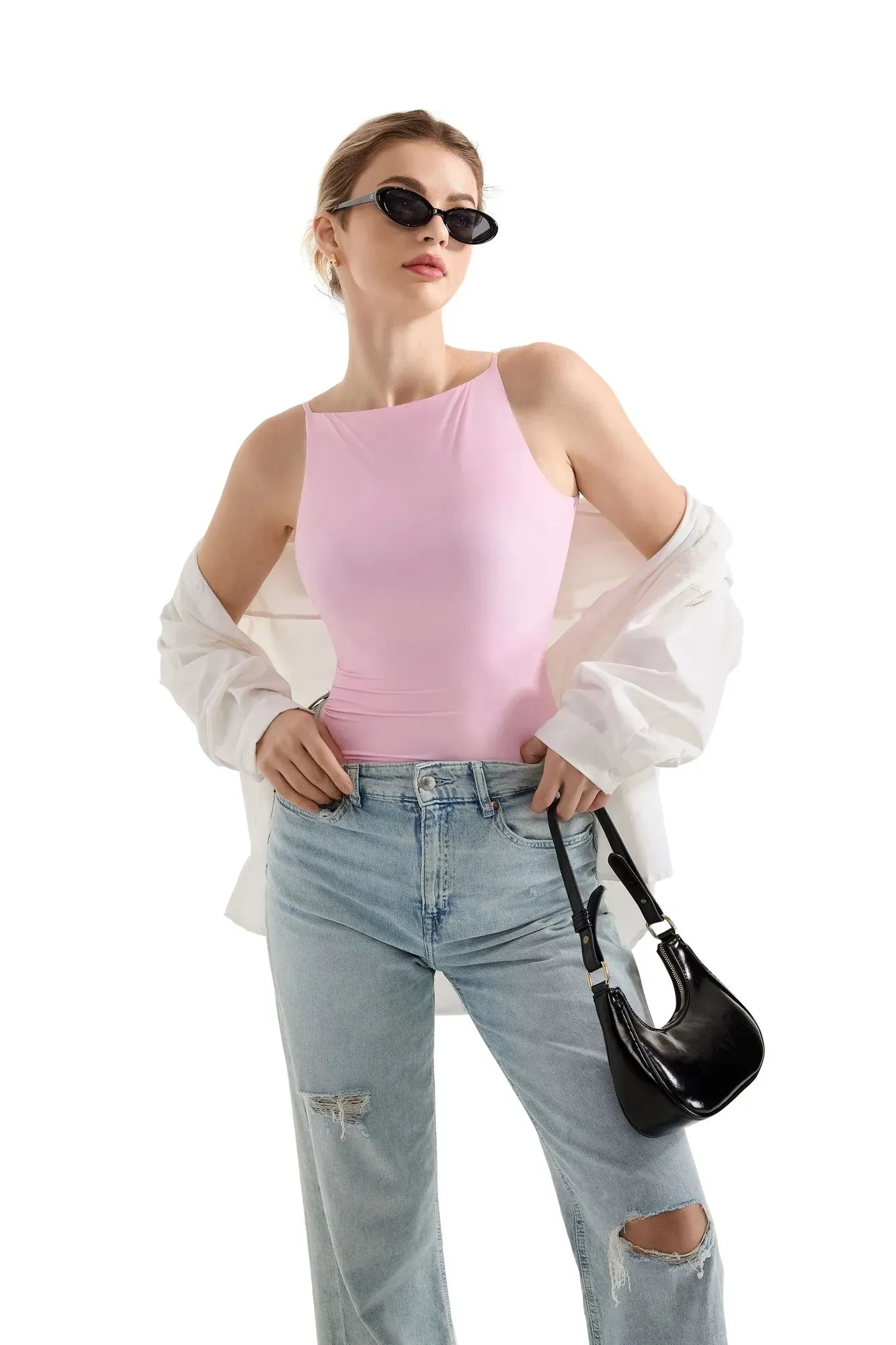 Buttery Soft Boat Neck Tank Top sold by Suuksess product image thumbnail 5