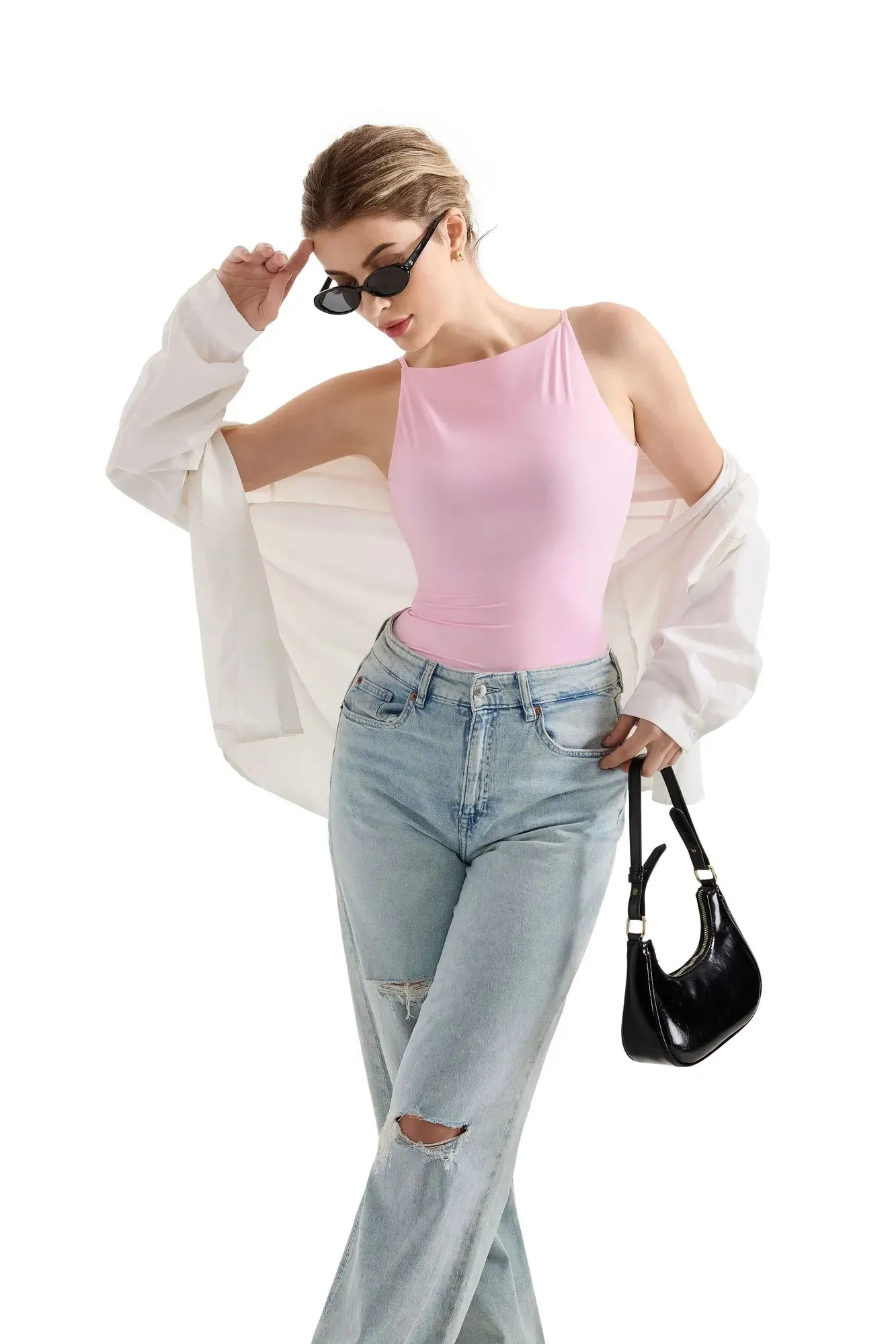 Buttery Soft Boat Neck Tank Top sold by Suuksess product image thumbnail 4