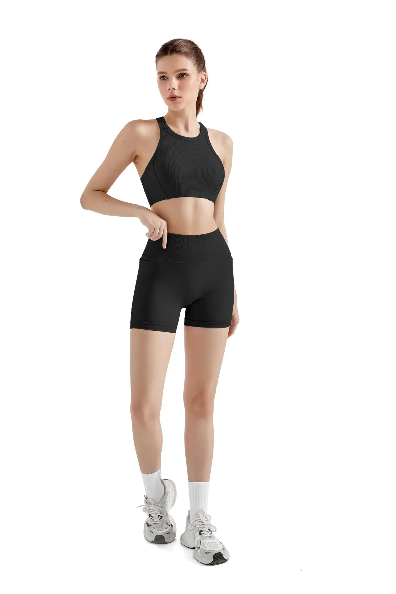 Seamless Hidden Scrunch Shorts sold by Suuksess product image thumbnail 4