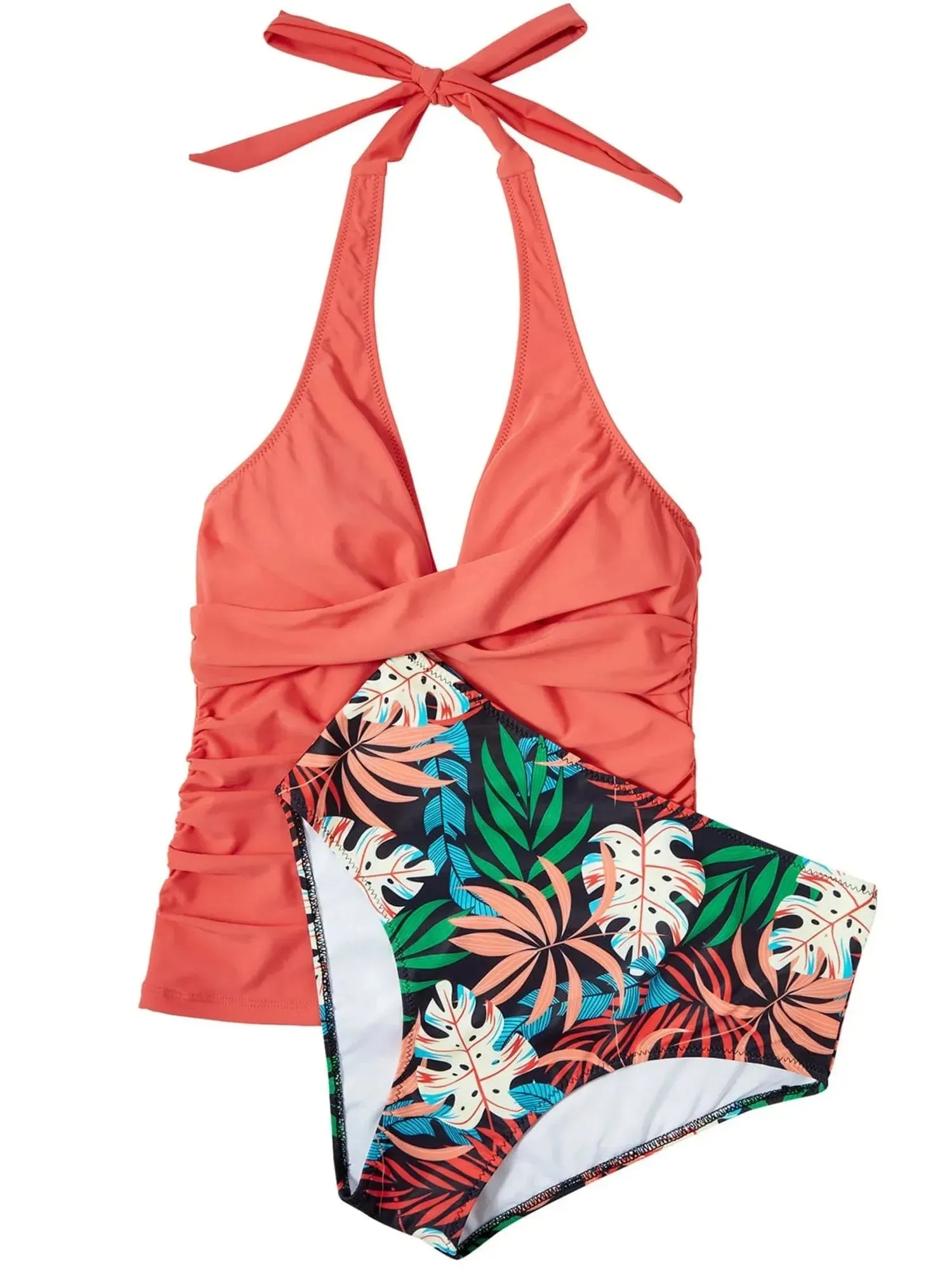 Halter V Neck Swimsuit sold by Suuksess product image thumbnail 2